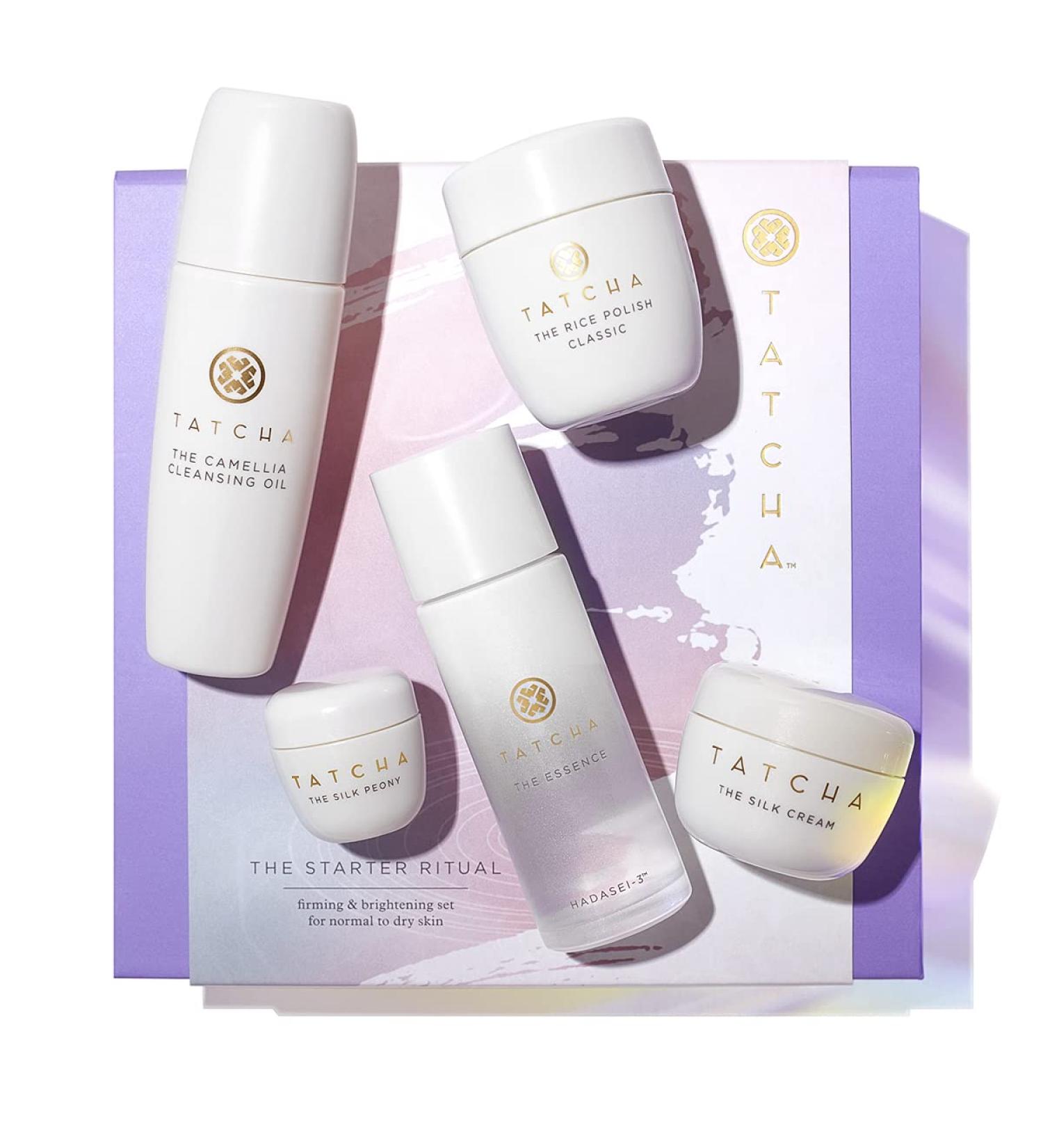 Tatcha Starter Ritual Set for Normal to Dry Skin - Complete Skincare Solution - Buy Online on GoSupps.com
