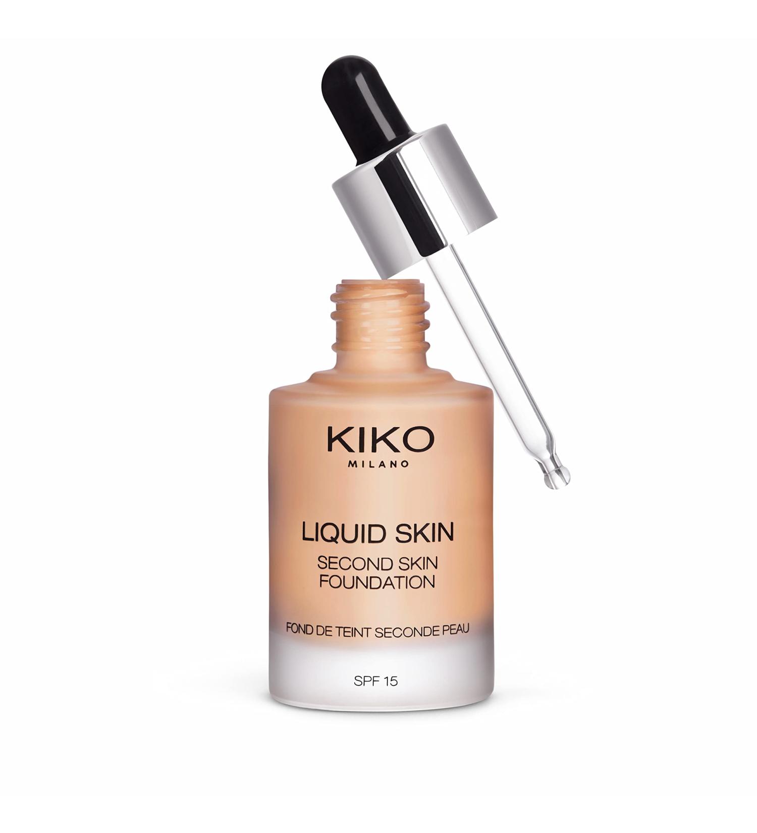 KIKO Milano Liquid Skin Second Skin Foundation 10 | Fluid Foundation Second Skin Effect - Buy Online on GoSupps.com