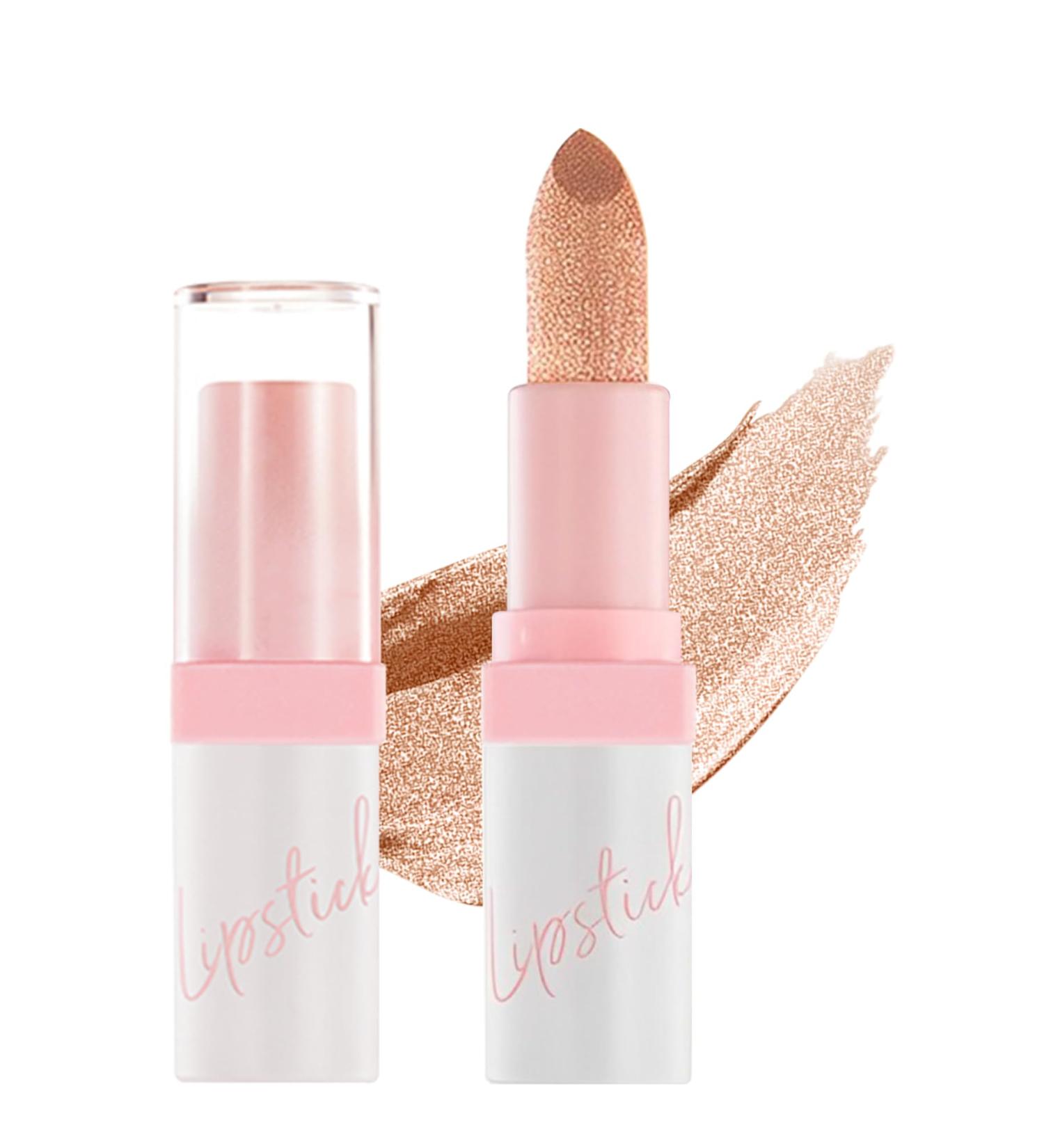  LYSdefeu Glitter lipstick glossy matte waterproof long-lasting shimmering metallic non-sticky matte lipstick for women lip makeup - 10 - Buy Online on GoSupps.com