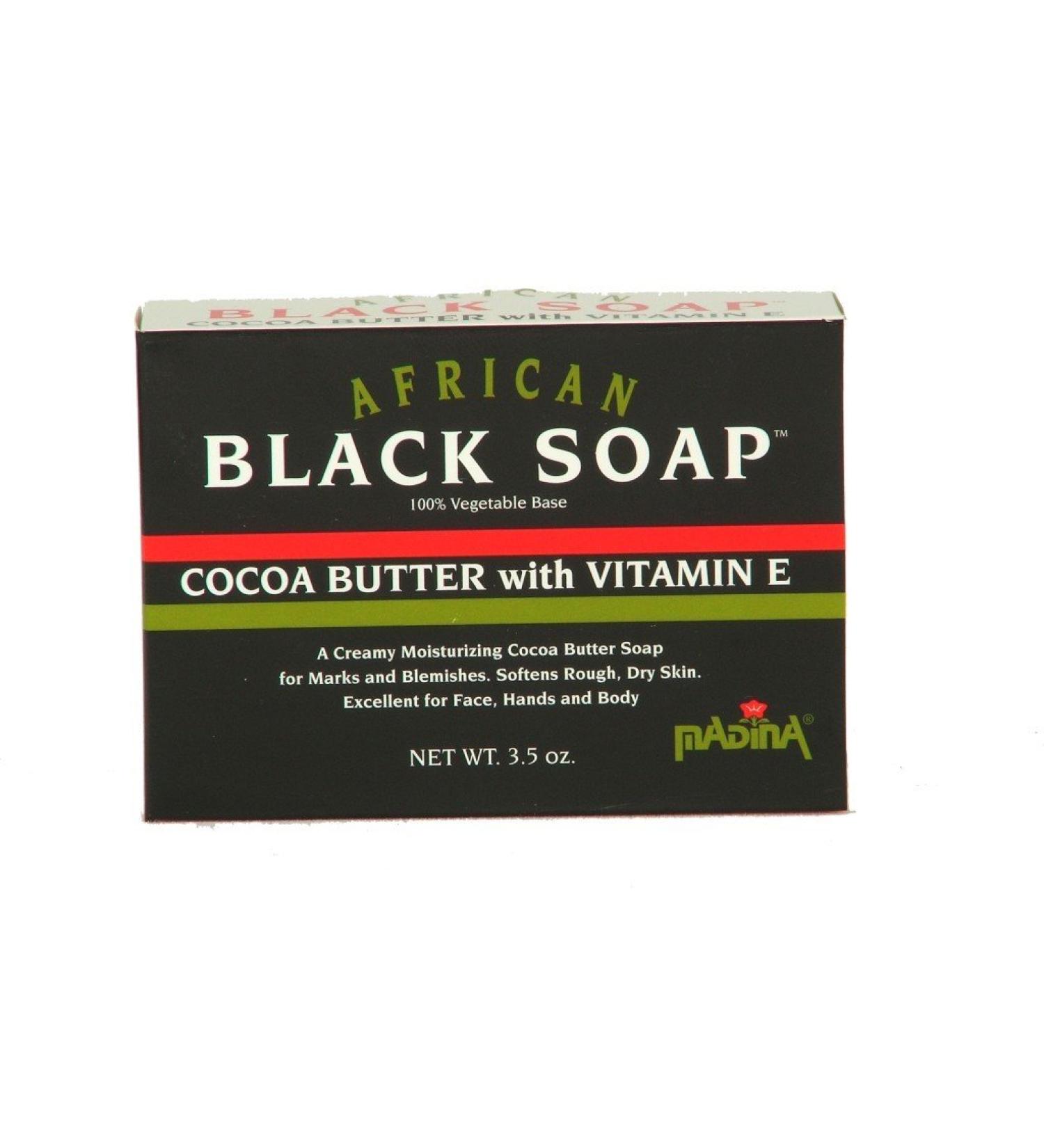 Cocoa Butter Black Soap