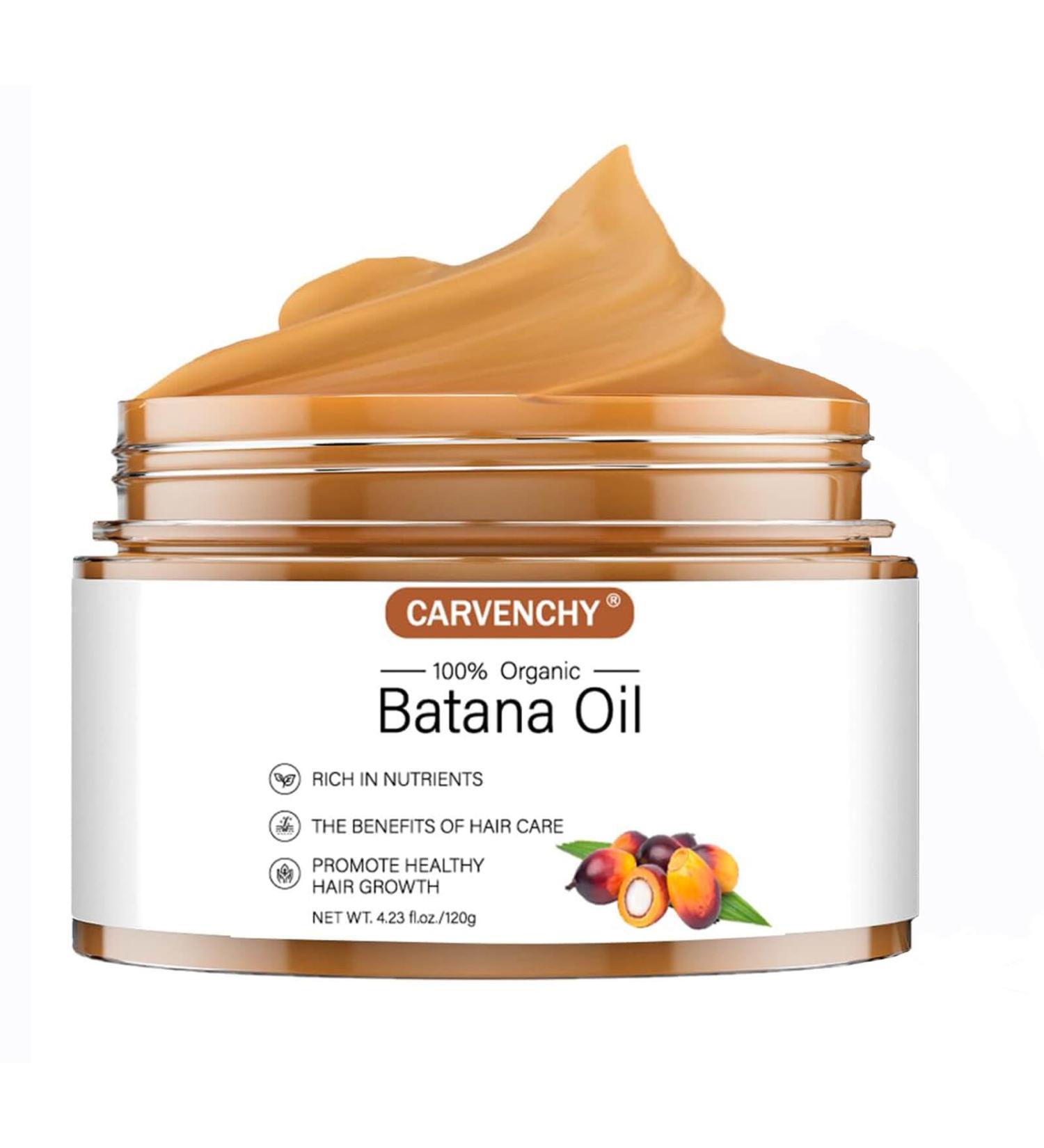 Raw Batana Oil for Hair Growth | 100% Natural Unrefined Oil from Honduras | Moisturizes Scalp & Restores Damaged Hair | 4.2 OZ - Buy Online on GoSupps.com
