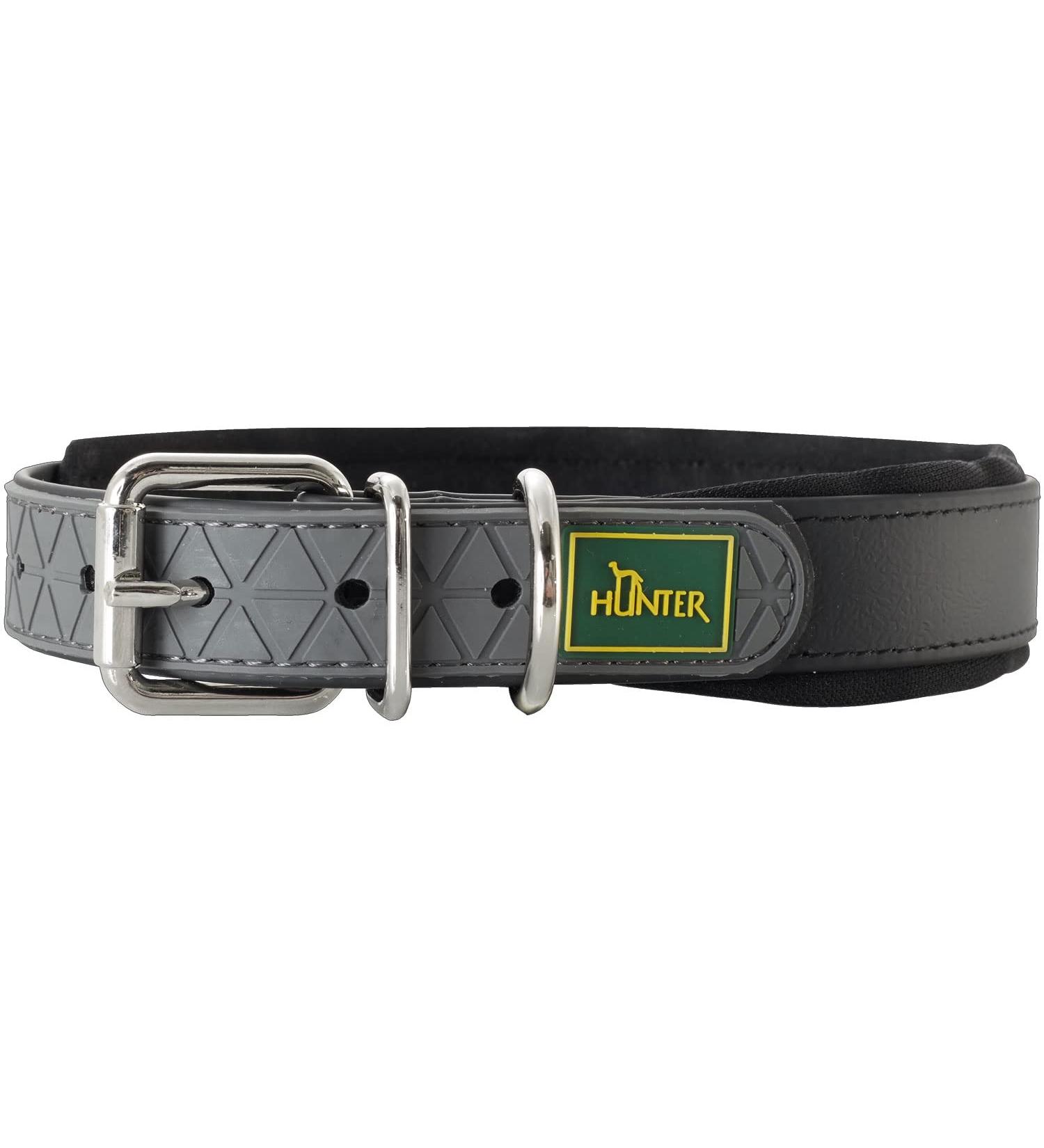 HUNTER Convenience Comfort Dog Collar - Black Neoprene Size 45 SM | Durable & Stylish International Shipping - Buy Online on GoSupps.com