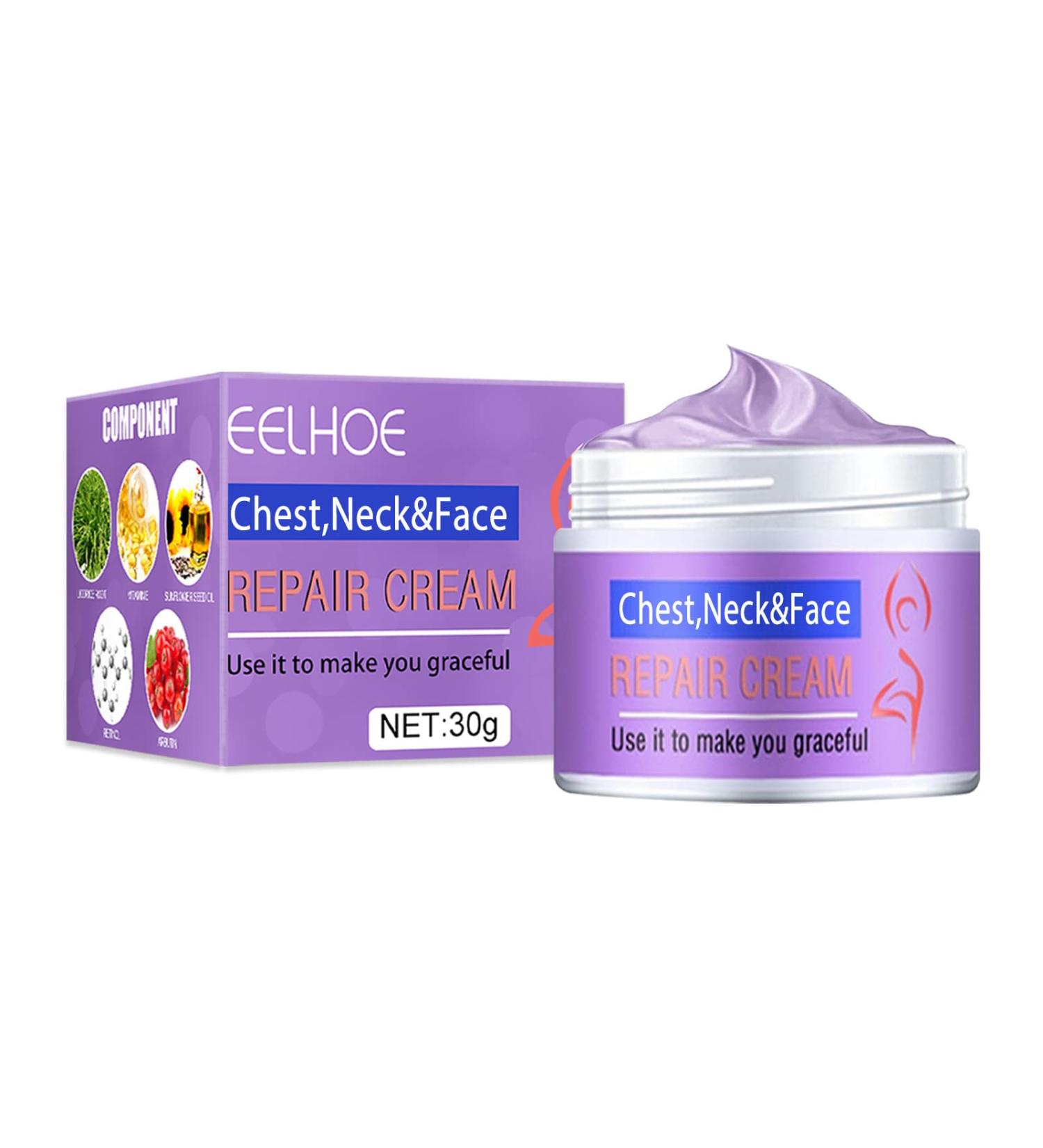 Best Neck Cream for Tightening & Firming - Anti-Fold Moisturizer for Neck Face & Cleavage | Deep Nourishing Neck Lift Cream - Buy Online on GoSupps.com