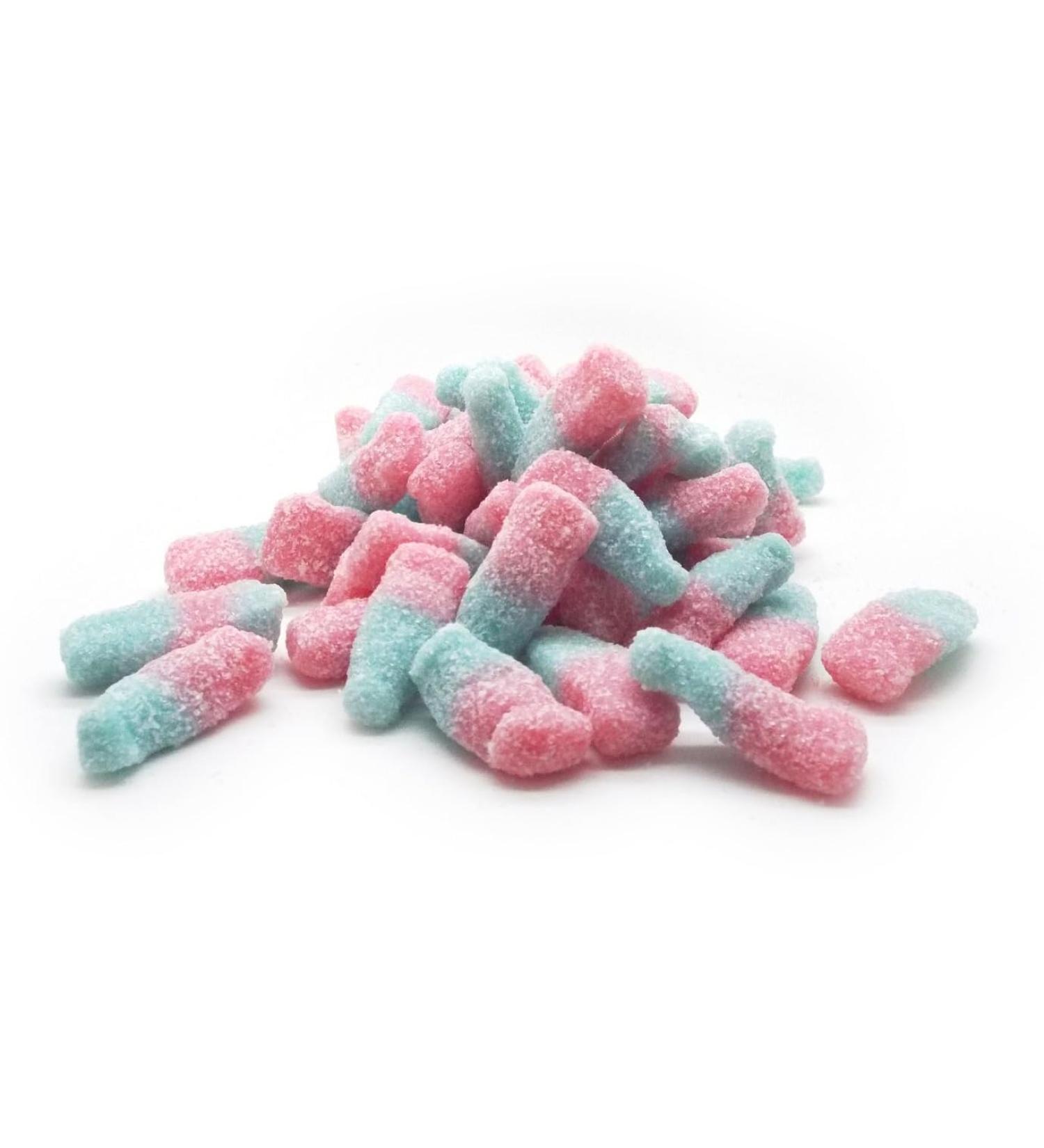 Fizzy Bubblegum Bottles 1 Kilo Bag