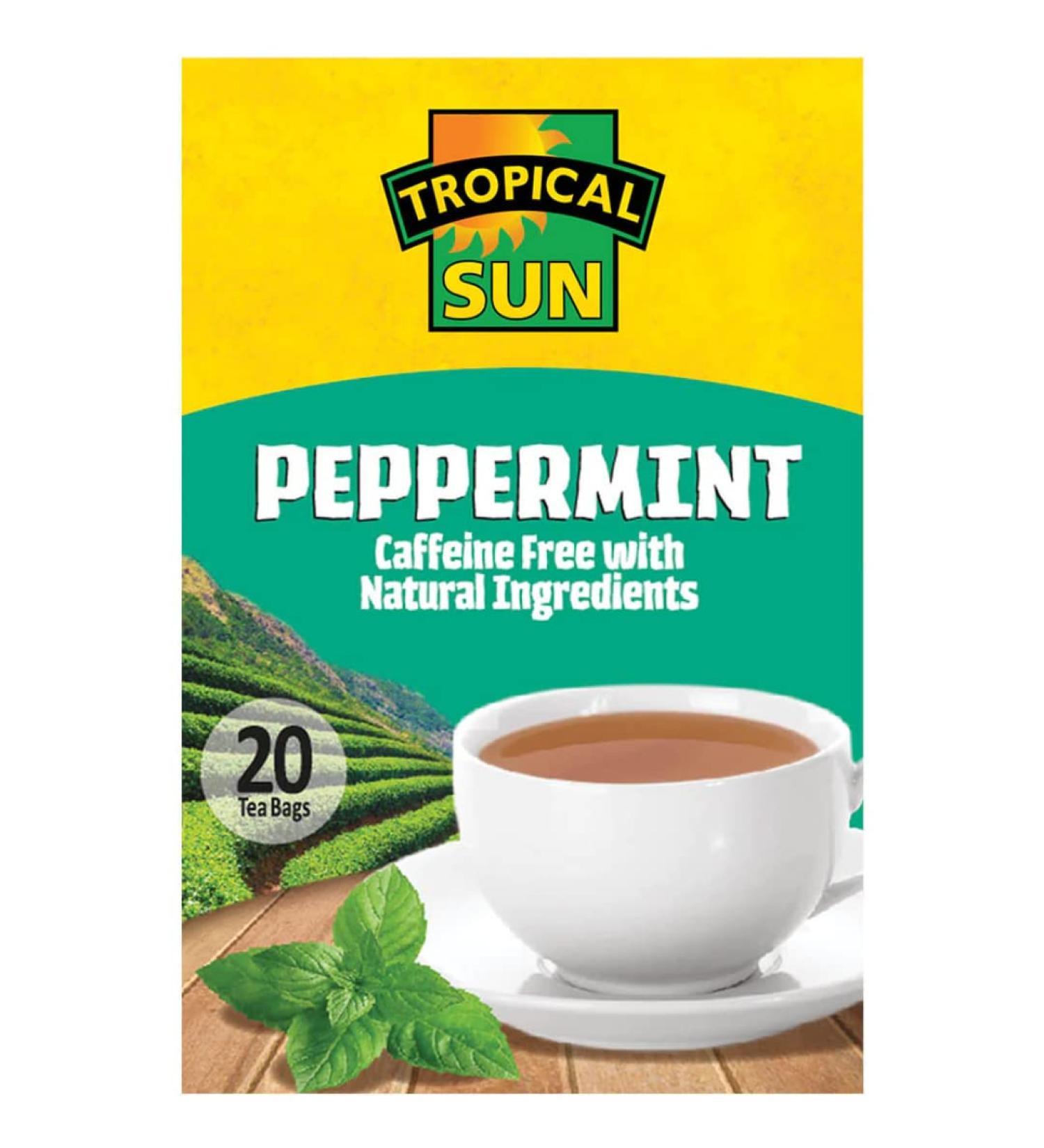 2 x Tropical Sun Peppermint Tea 6 x 30g