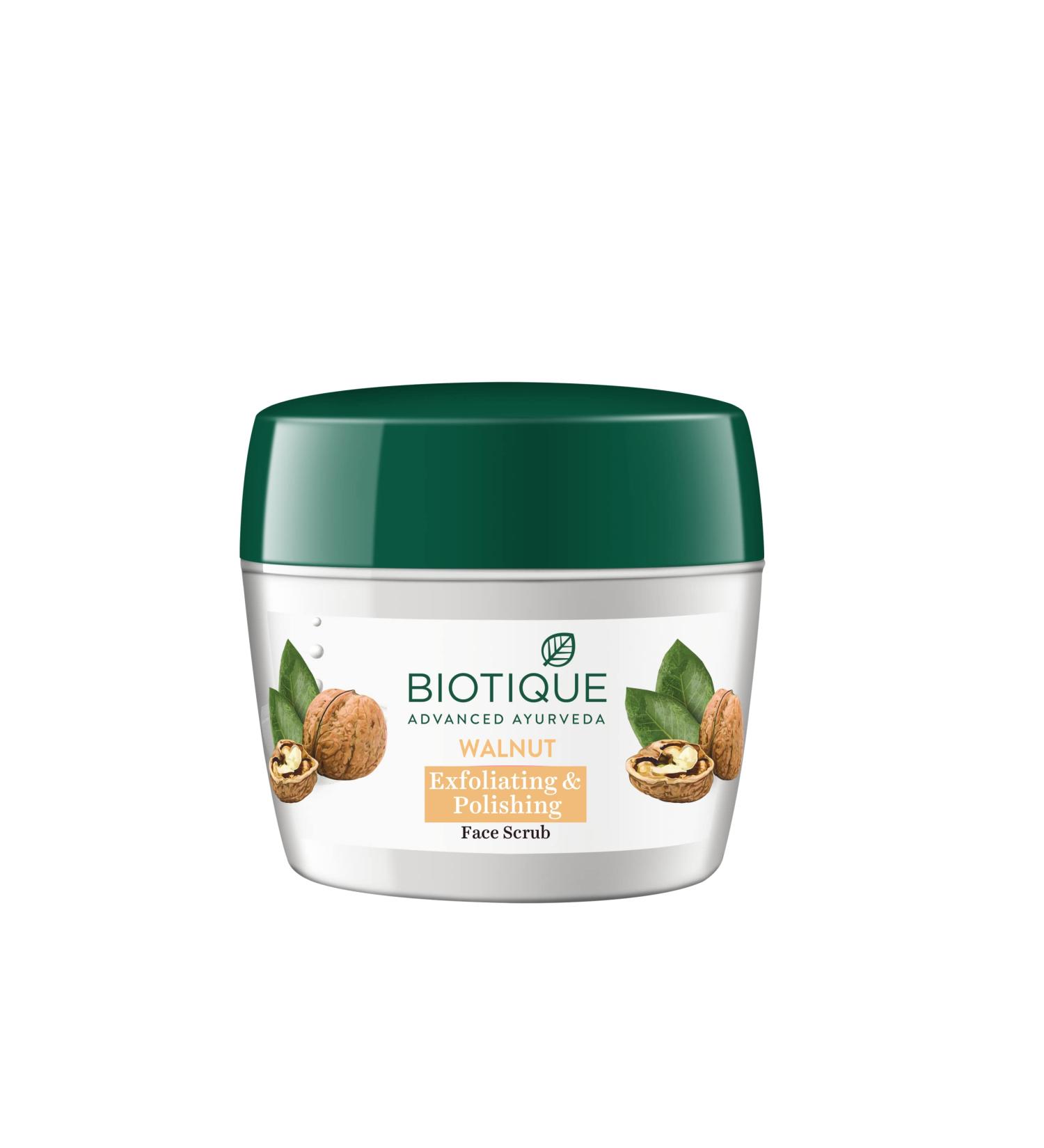 Biotique Bio Nut Detoxifying Body Scrub Ideal for Hands and Feet 175g - Buy Online on GoSupps.com