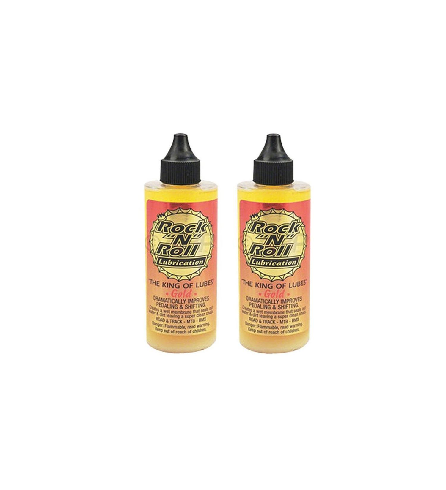 Rock N Roll Gold Chain Lubricant 4-Ounce (2-Pack)