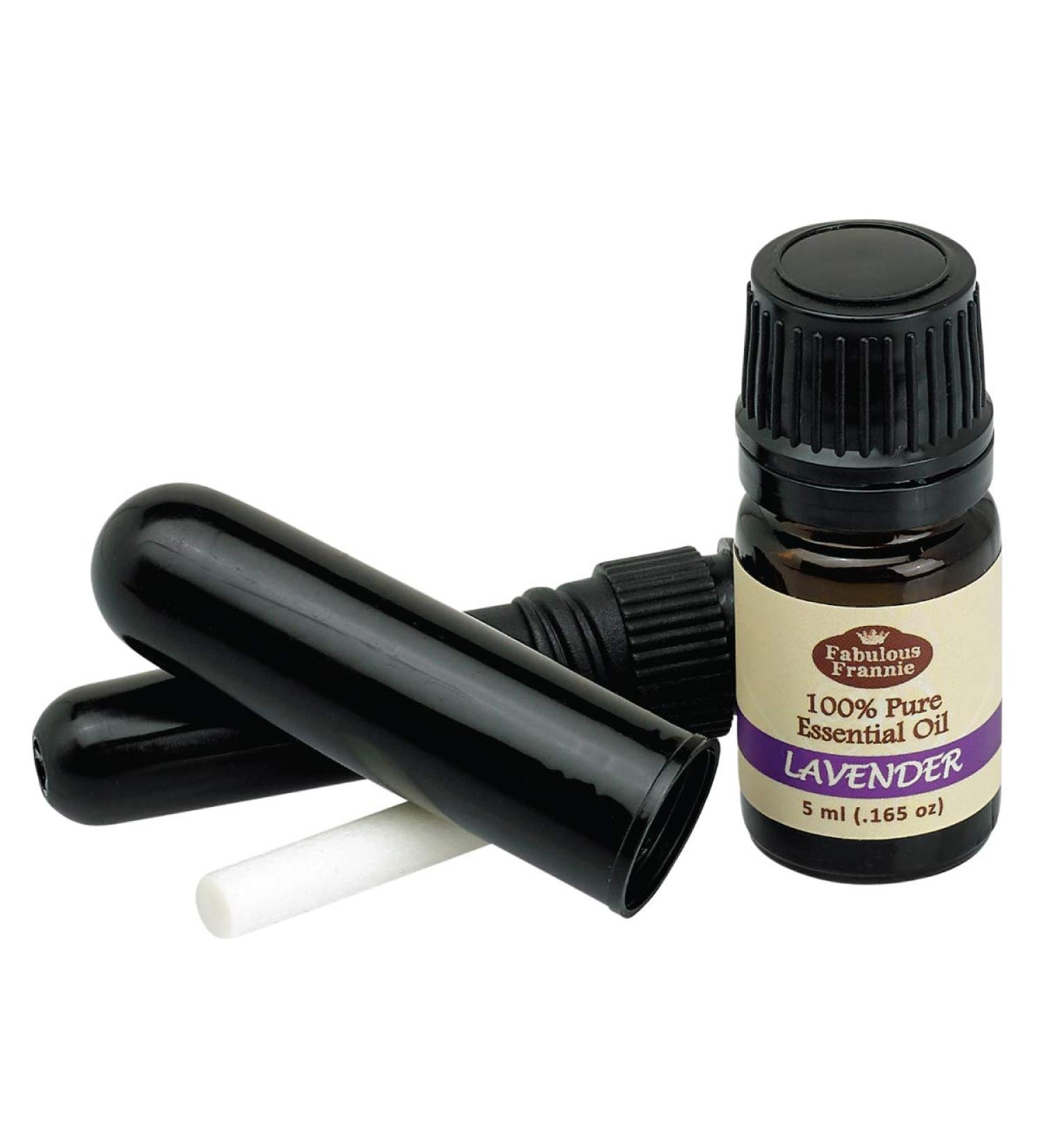 Fabulous Frannie Lavender 100% Pure Essential Oil 5ml and Inhaler Set
