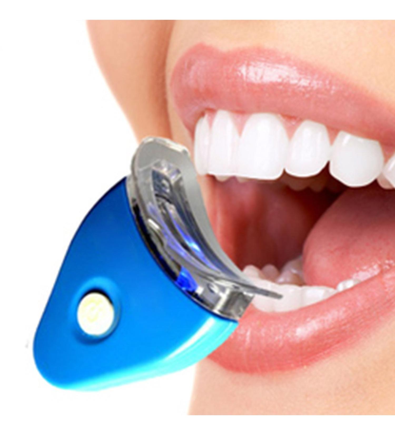 Teeth Whitening Kit Teeth Whitening Machine 2pcs Teeth Whitening Gel with Dental Tray - Buy Online on GoSupps.com