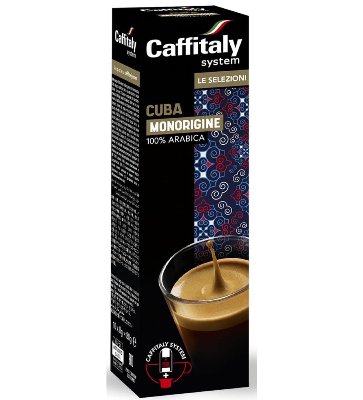 Caffitaly Ecaffe Cuba Coffee 10 Count - Buy Online on GoSupps.com