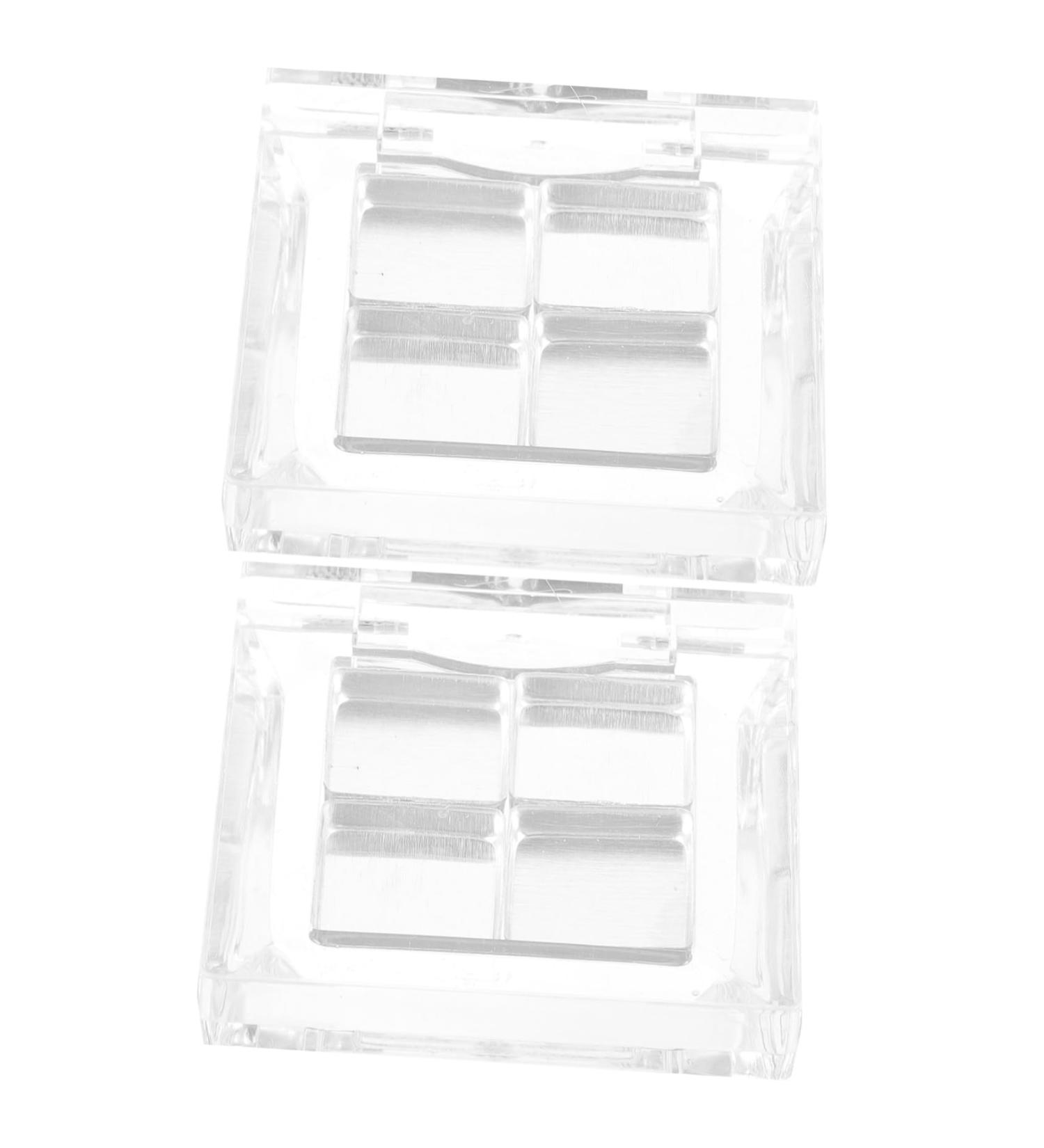 Healeved Highlighter 2 Sets eyeshadow eye shadow empty tray storage cases cosmetic Acrylic Packaging material - Buy Online on GoSupps.com