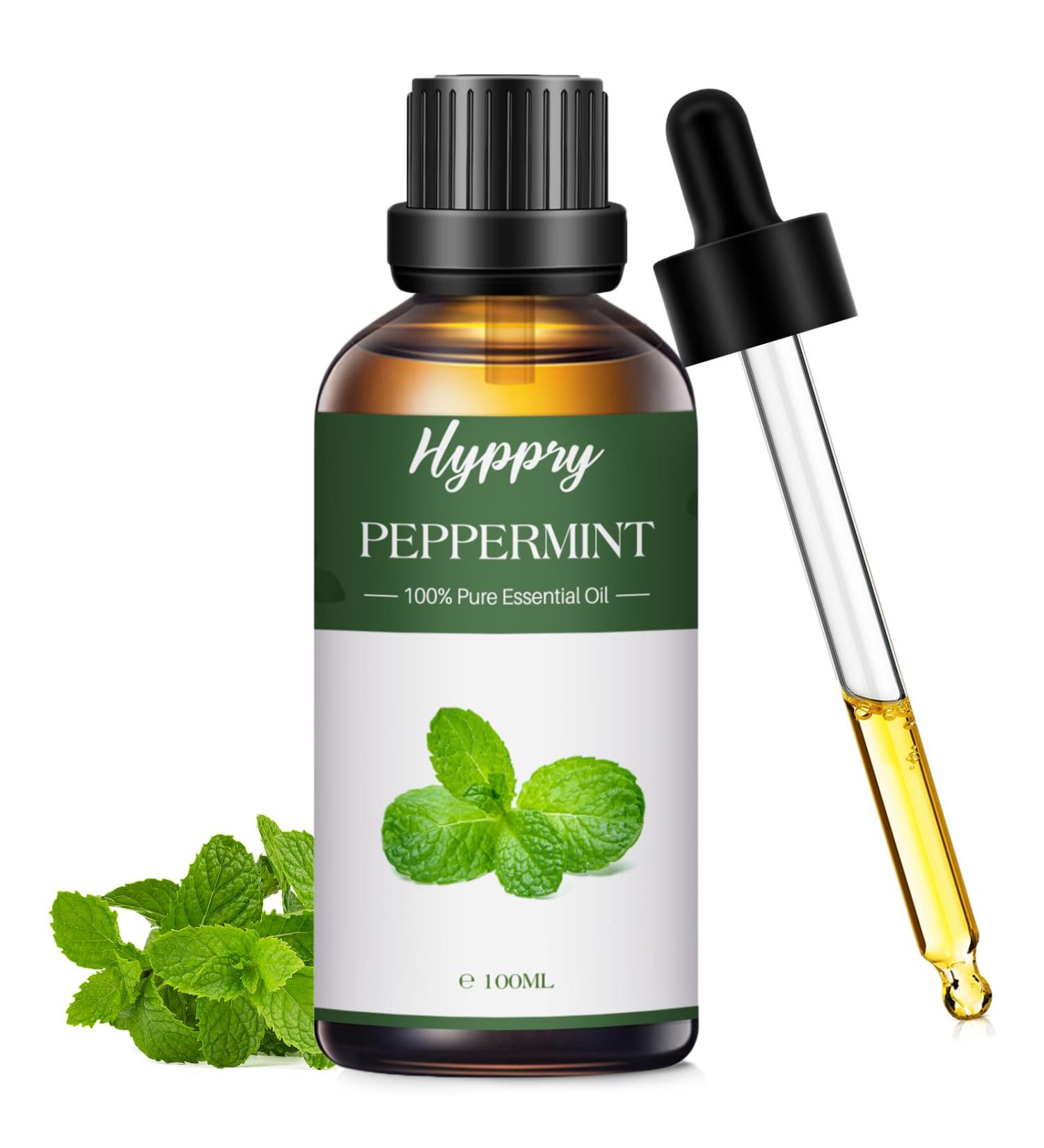 100ml Peppermint Essential Oil - 100% Pure Natural Therapeutic Grade with Dropper | For Diffuser, Aromatherapy, Candle Making, Skin & Hair Care - Buy Online on GoSupps.com
