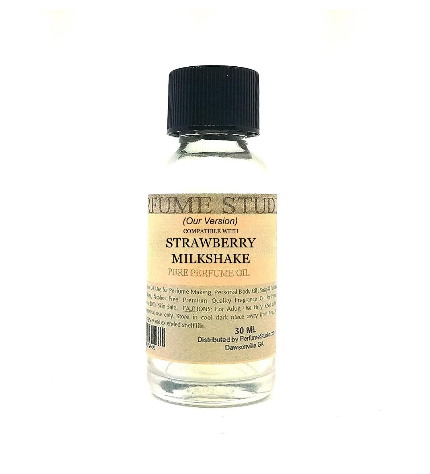 Perfume Studio Oils Fragrance Impression Compatible with Fits Strawberry Milkshake 30ml