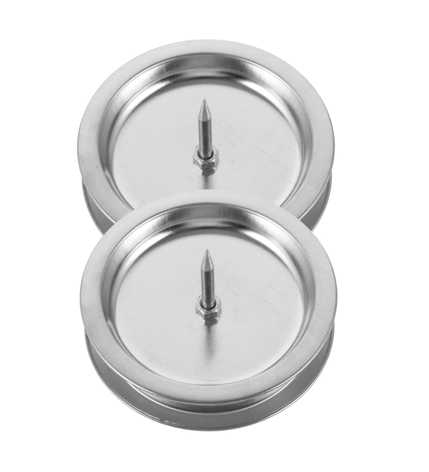 Frcolor Moxibustion Stick Holder Set - 2 Stainless Steel Bases for Moxa Sticks & Incense - Durable & Efficient Heat Distribution - Buy Online on GoSupps.com