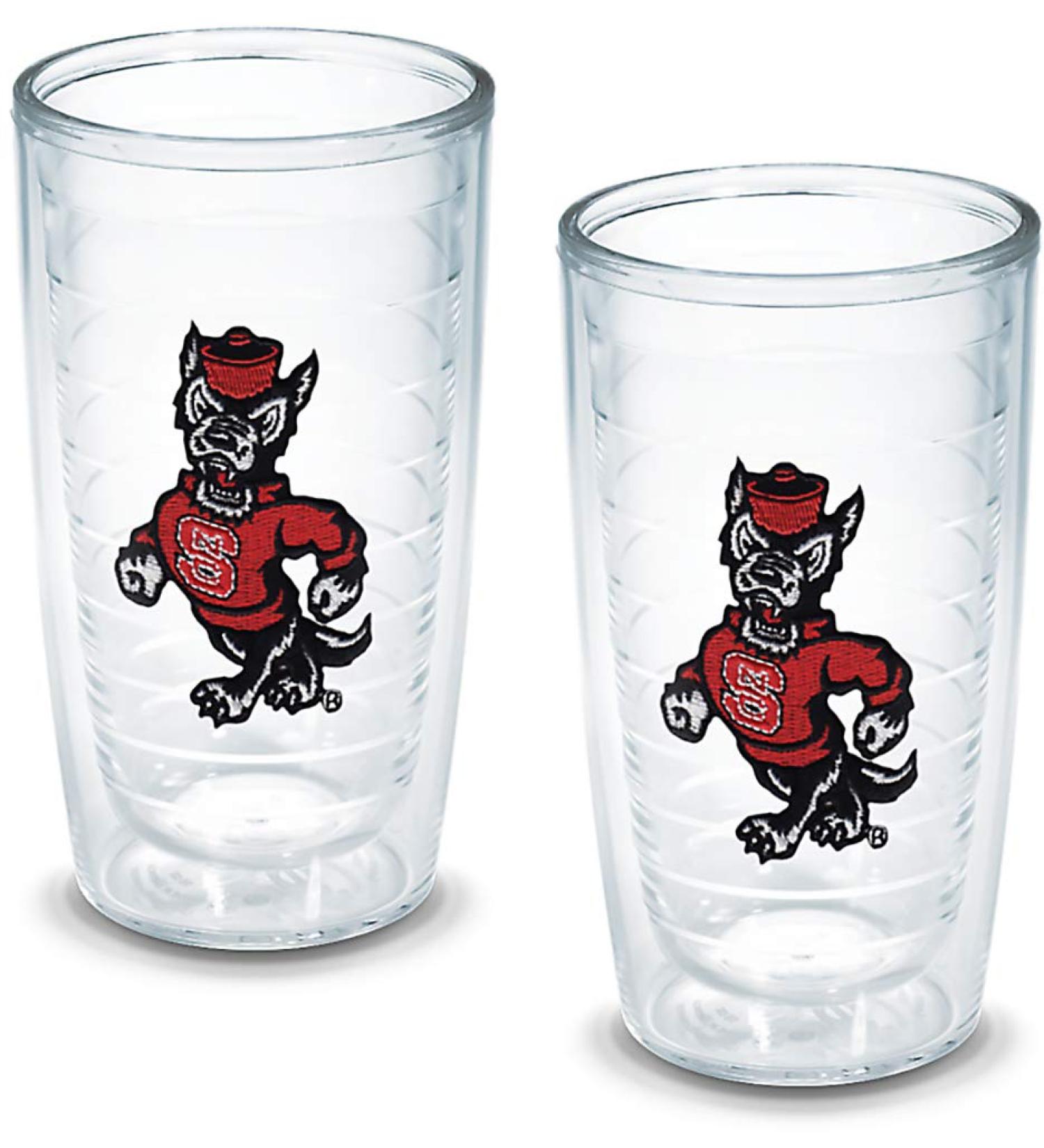 Tervis North Carolina State Wolfpack 16oz Insulated Tumbler Cup Set - Made in USA (2pk) - Buy Online on GoSupps.com