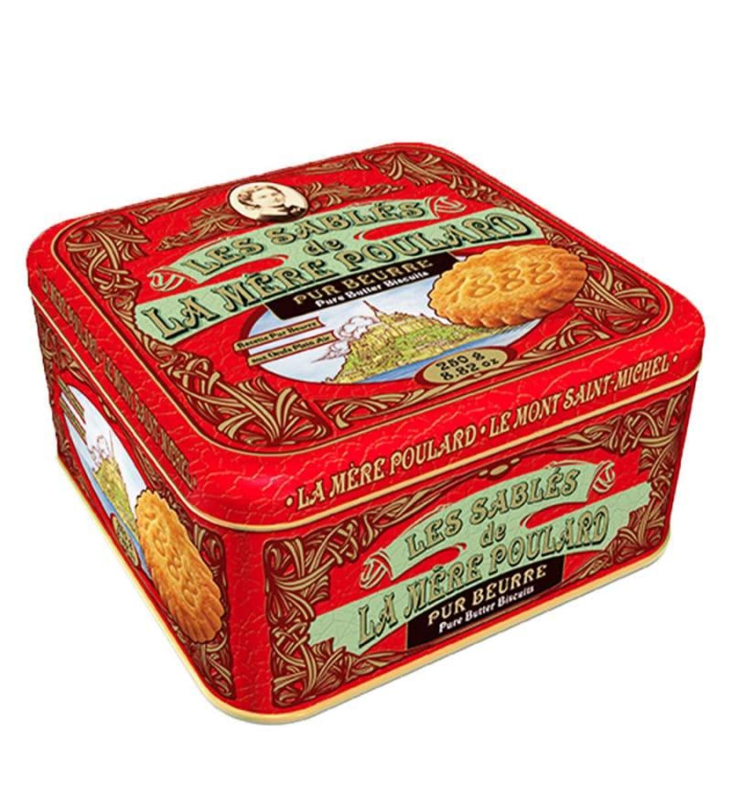 Biscuiterie M re Poulard Shortbread cookies from the M re Poulard Biscuit Factory 200g - Normandy Products