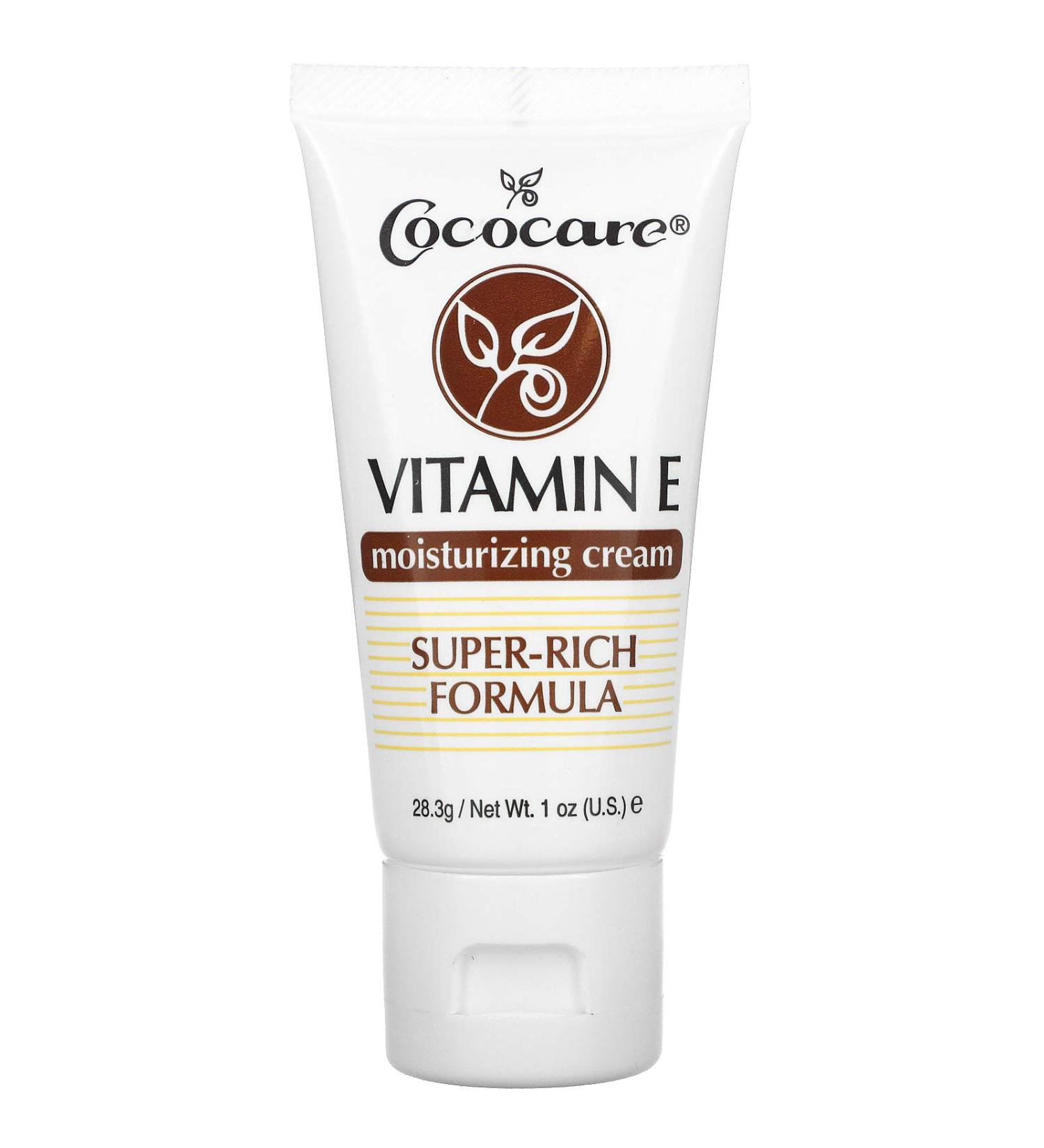 Cococare Vitamin E Moisturizing Cream 1 oz (28.3 g)