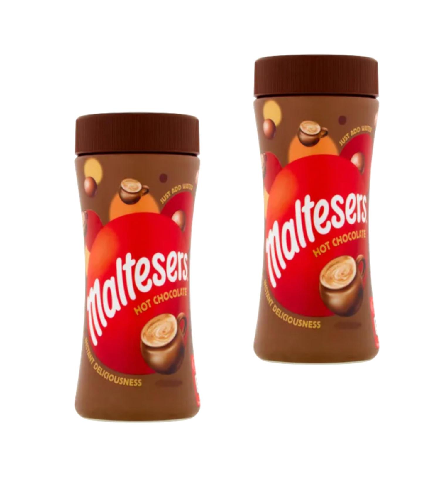 Maltesers Instant Hot Chocolate Drink - 2 Pack (2 x 225g) - Malty and Delicious Hot Cocoa Mix - Irresistible Malted Chocolate Treat Duo Pack - Buy Online on GoSupps.com