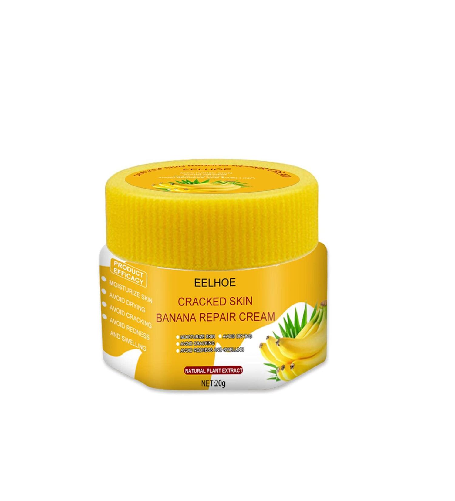 Banana Repair Cream - Foot Care for Cracked Hands & Feet Dryness & Peeling Treatment 20g - International Shipping Available - Buy Online on GoSupps.com