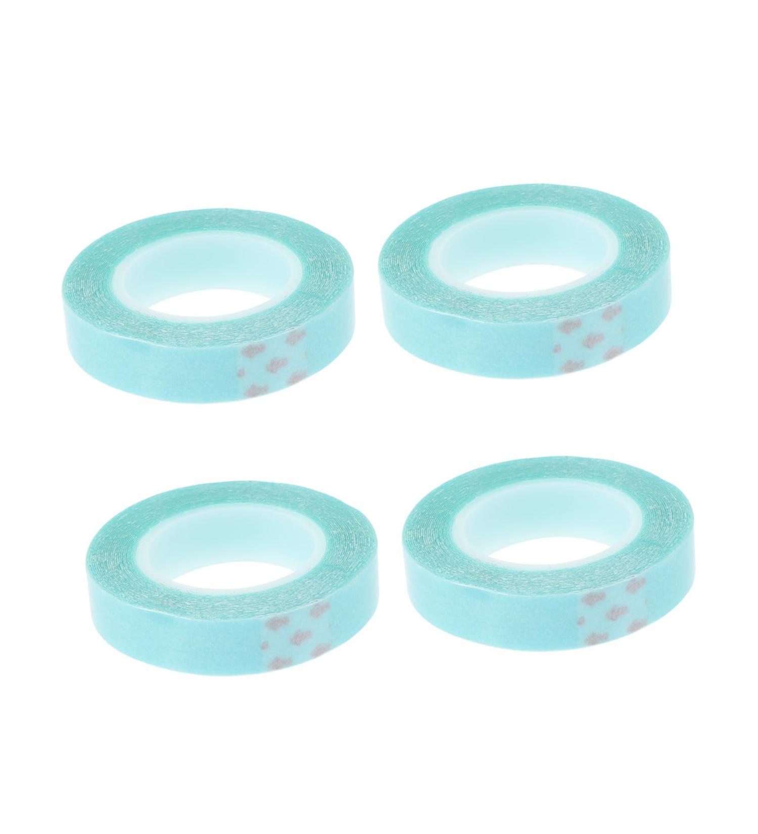 DOITOOL 4 Rolls Wig Double Sided Tape Hair Extension Tape Double Sided Extension Tape Lace Wig Duct Tape Waterproof Hair Extension Sticker Waterproof Wig Tape Double Back Adhesive Tape - Buy Online on GoSupps.com