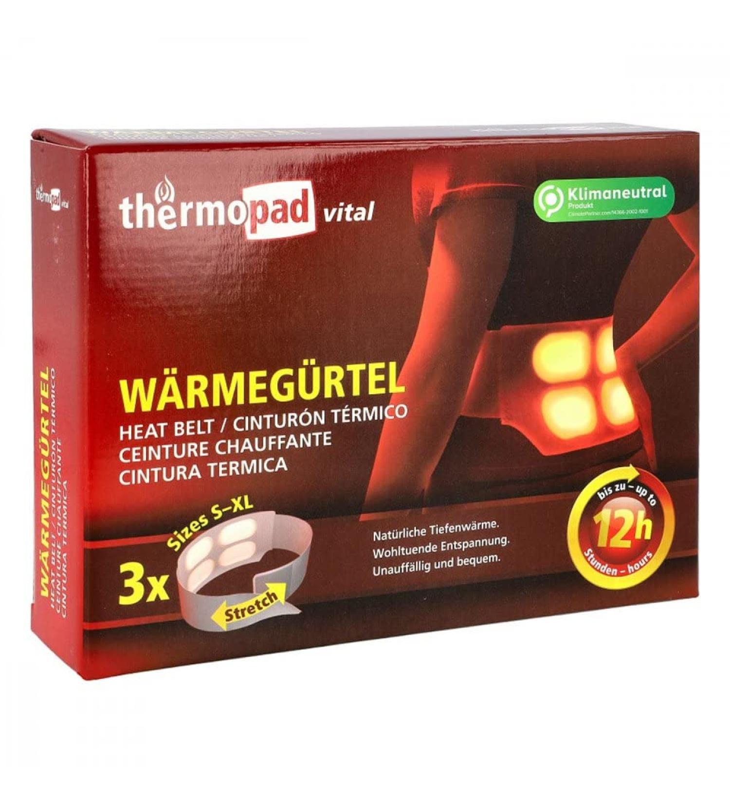Thermopad Heating Belt - International Shipping | Portable Pain Relief & Comfort - Buy Online on GoSupps.com