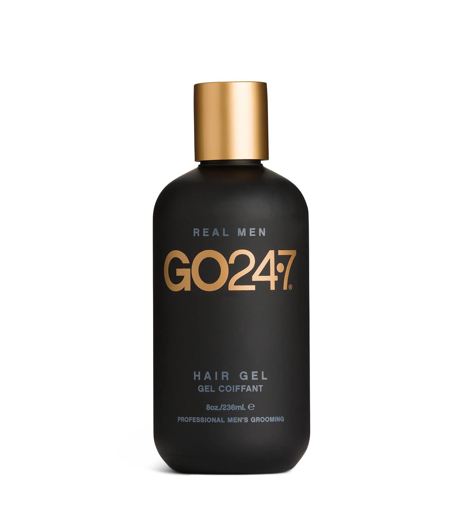 GO247 Strong Hold Hair Gel - Natural Finish 8 Oz - Buy Online on GoSupps.com