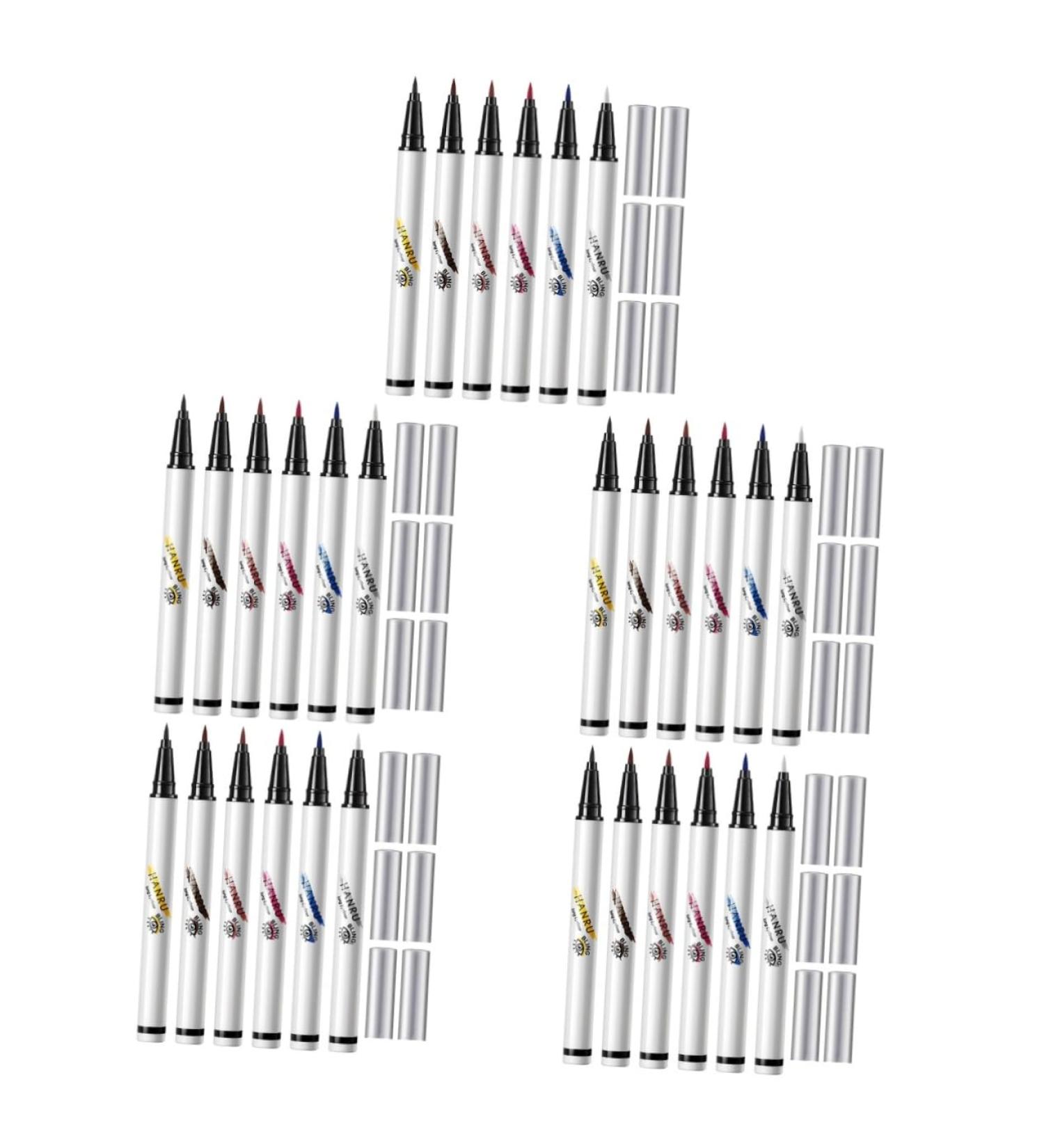 FOMIYES 30 Pcs Eye Liner Cosmetic Liquid Eyeliner Pink Eyeliner Eye Liner Pencils Makeup Abs Girl Miss - Buy Online on GoSupps.com