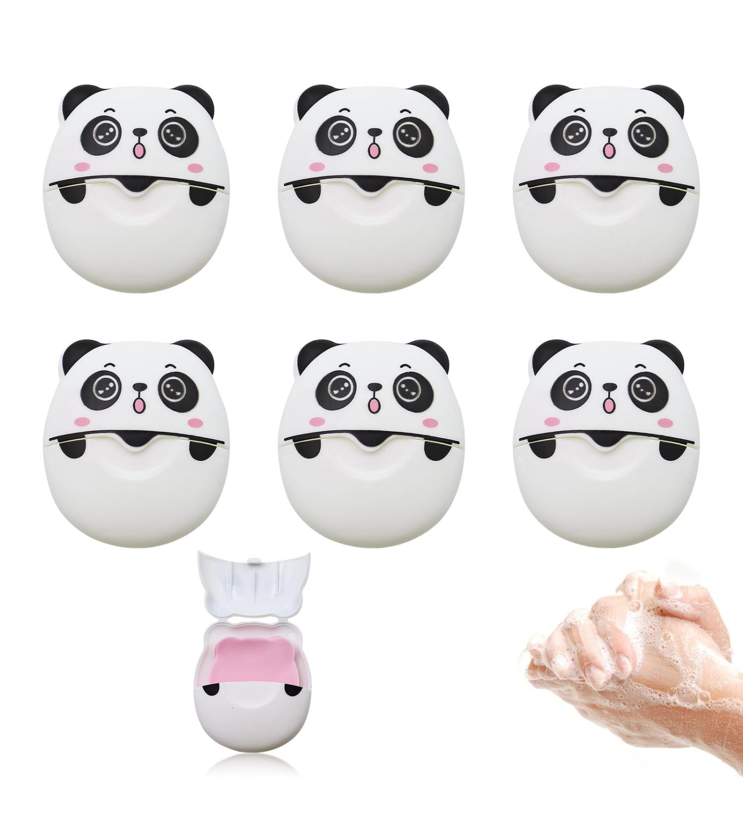 Buy Innal 6 Boxes Mini Disposable Paper Soap Sheets 300 Travel Soap Leaves with Storage Box for Camping & Outdoor Adventures - Buy Online on GoSupps.com