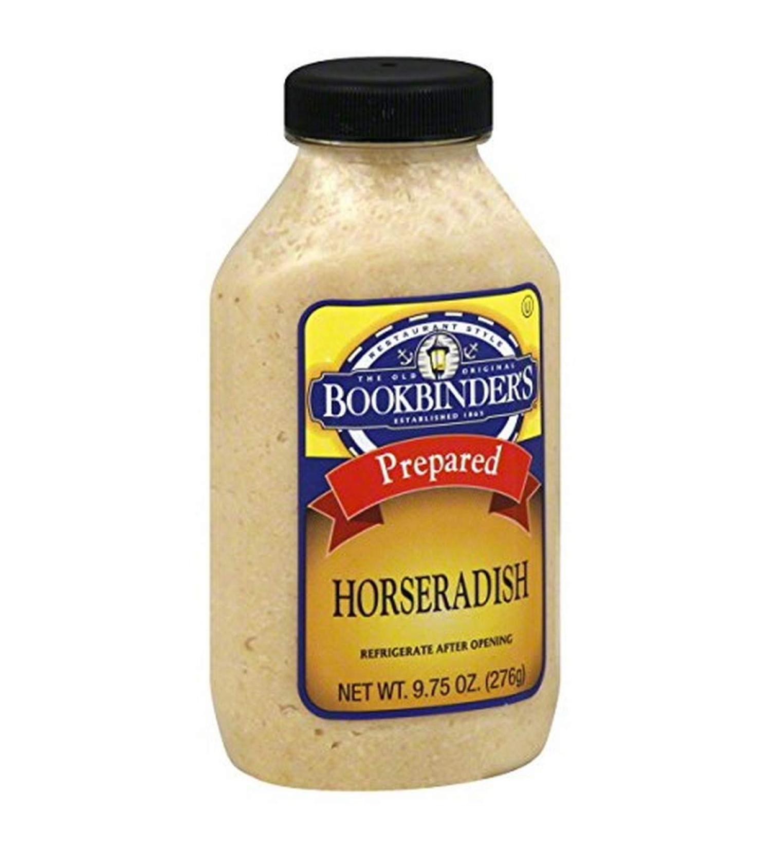 Bookbinder's Horseradish, 9.75 oz