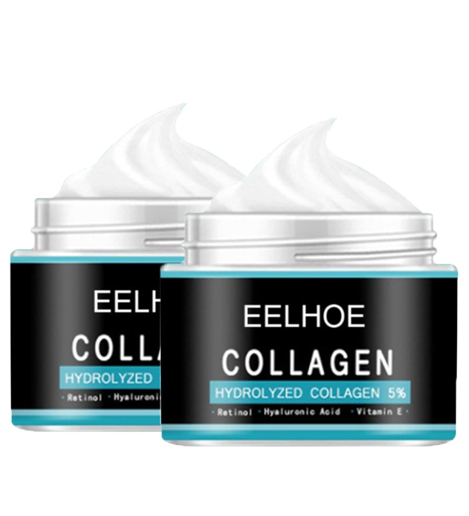TTNC EELHOE Collagen Men's Anti-Aging Wrinkle Cream 50g - Skin Firming & Moisturizing Lotion for Men - 2PCS - Buy Online on GoSupps.com
