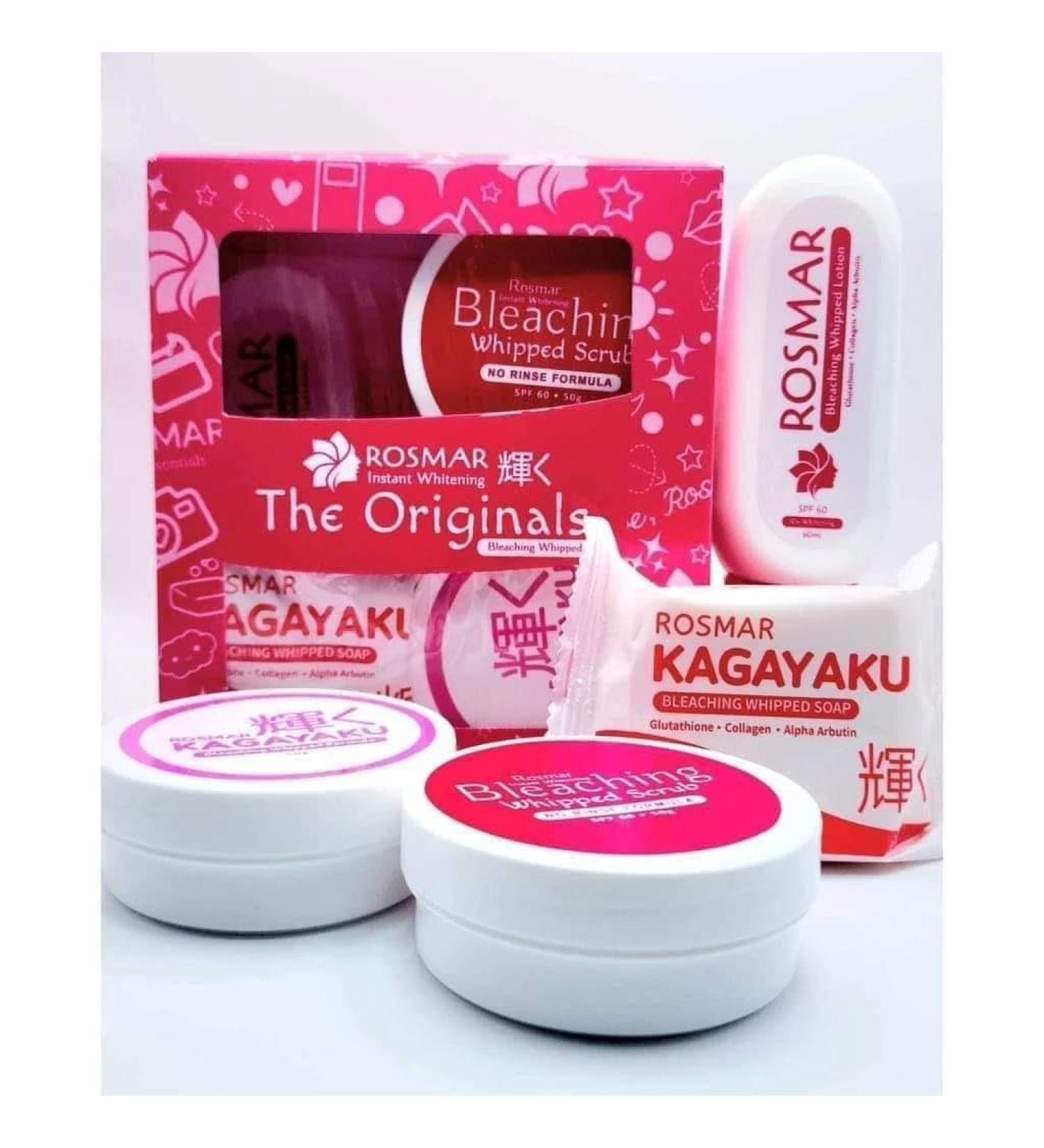ROSMAR Instant Whitening The ORIGINALS Bleaching Whipped SET