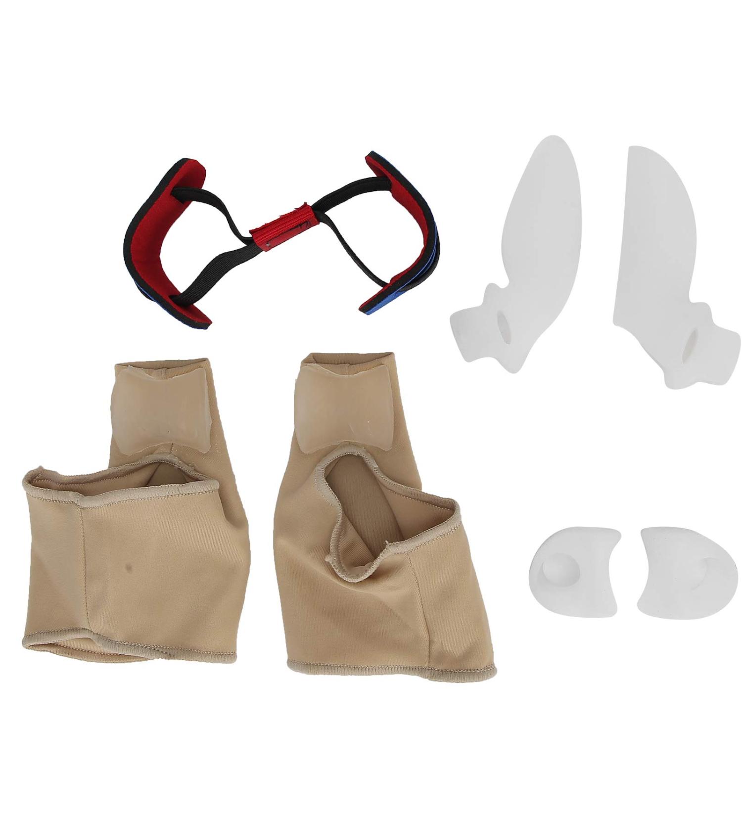 Restokki Foot Bunion Corrector Kit - High Elasticity Hallux Valgus Soft Toe Separators for Morton's Neuroma Pain Relief - International Shipping Available - Buy Online on GoSupps.com