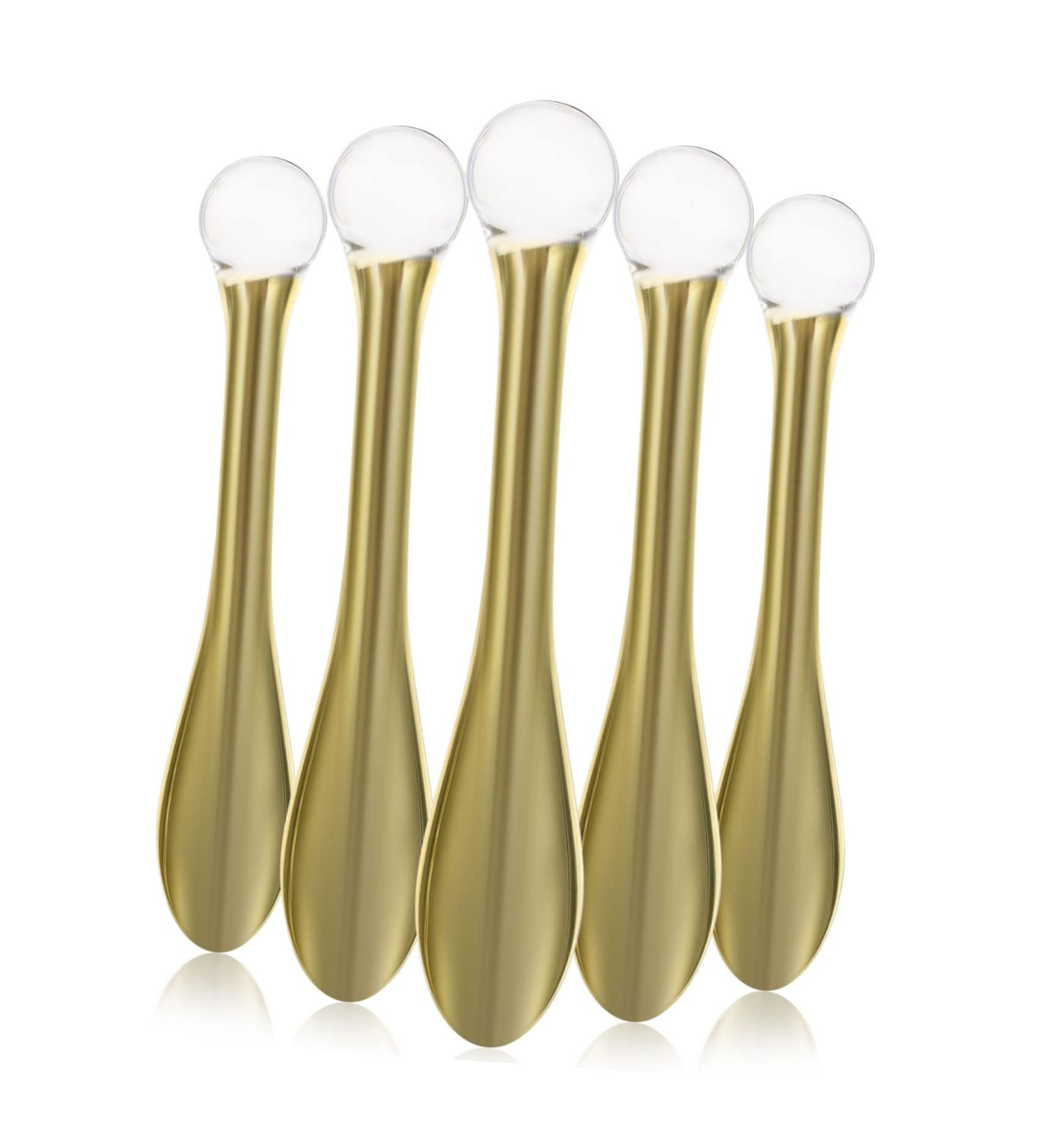 TOBBOMEY 5pcs Eye Cream Applicators Mini Eye Massagers for Reducing Puffiness and Dark Circles Convenient Household for Skin Care and Relaxation - Buy Online on GoSupps.com