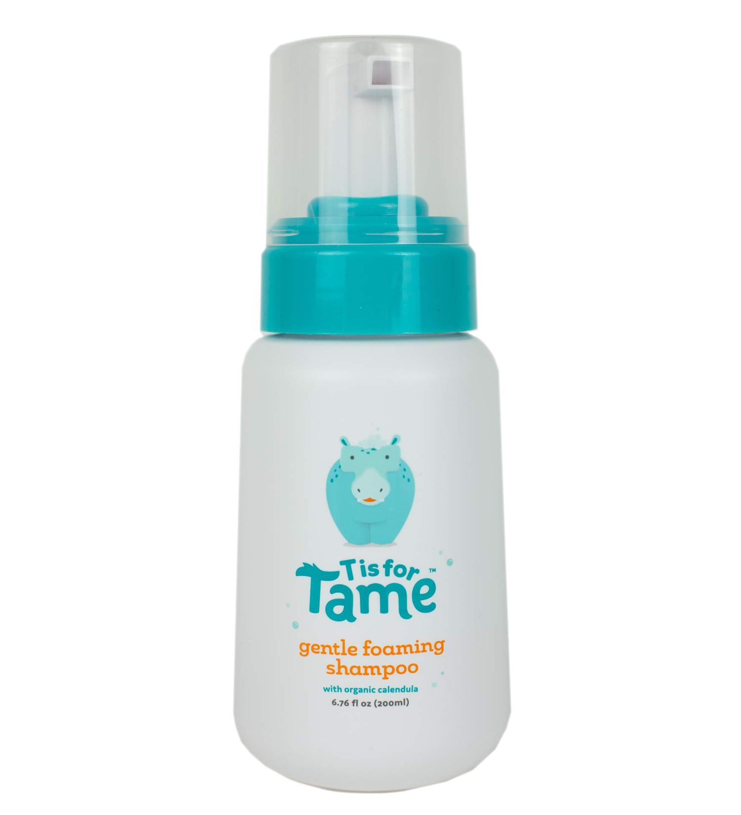 T is for Tame Cradle Cap Shampoo for Babies & Kids | Organic Calendula for Sensitive Skin | Helps with Eczema, Dandruff | Unscented - Buy Online on GoSupps.com