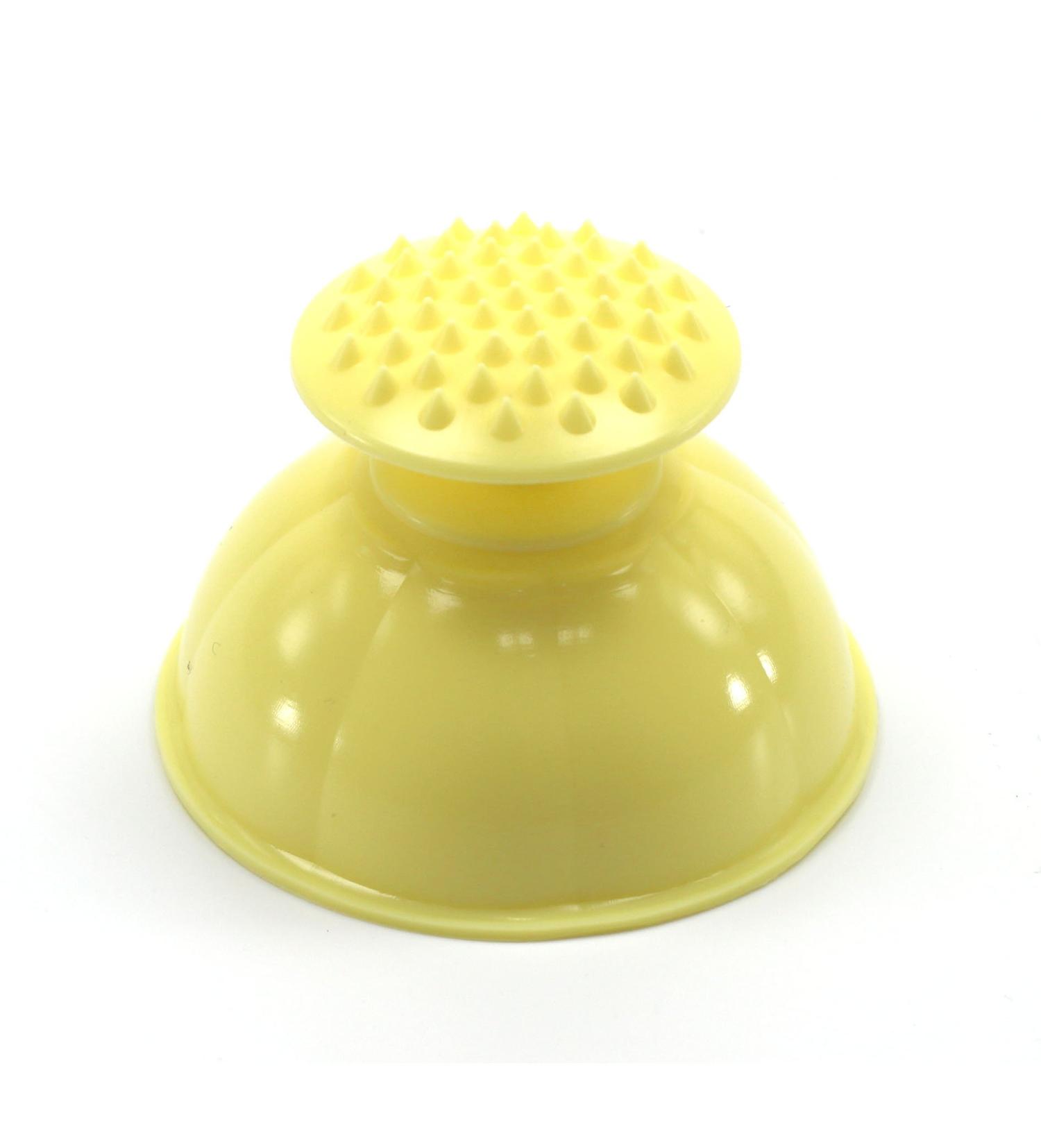 LENITH Silicone Mom Palm Cup for Baby Burping and Massage - Yellow - Buy Online on GoSupps.com