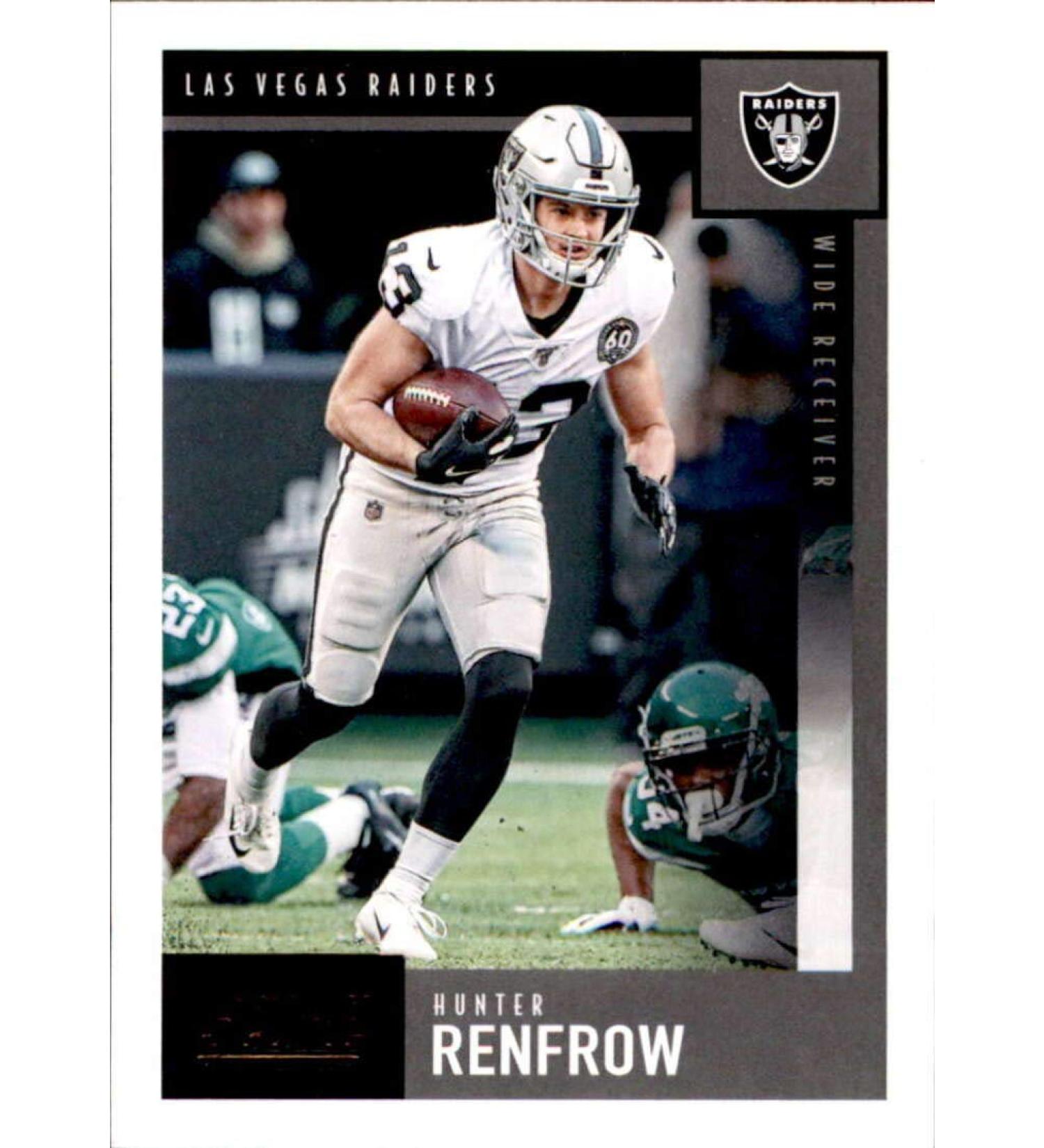 2020 Score #155 Hunter Renfrow Las Vegas Raiders Football Trading Card