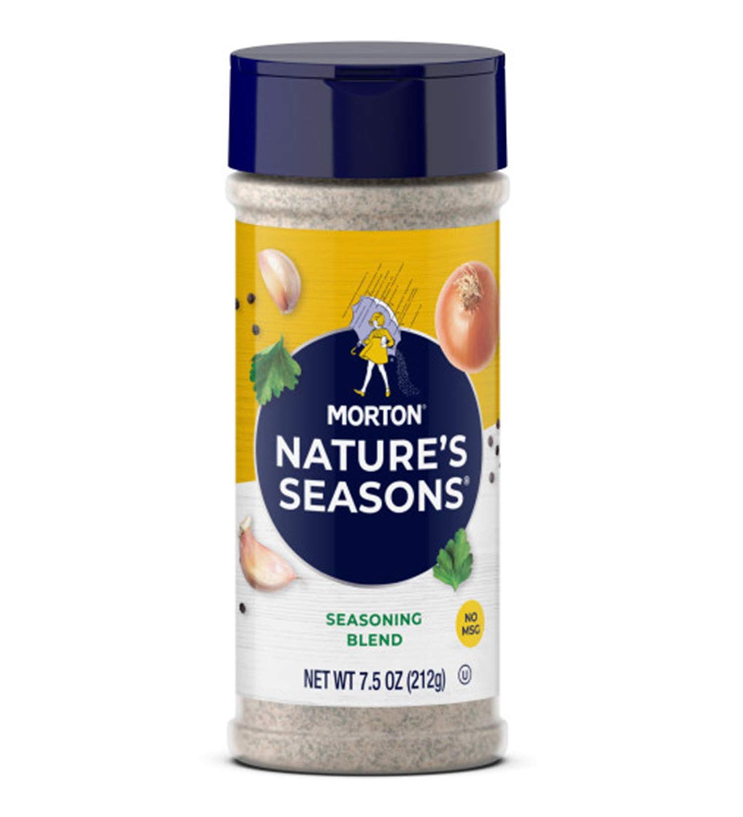 Morton Nature's Seasons Seasoning Blend 7.5 oz Canister - Pack of 12 | Versatile Seasoning Mix - Buy Online on GoSupps.com