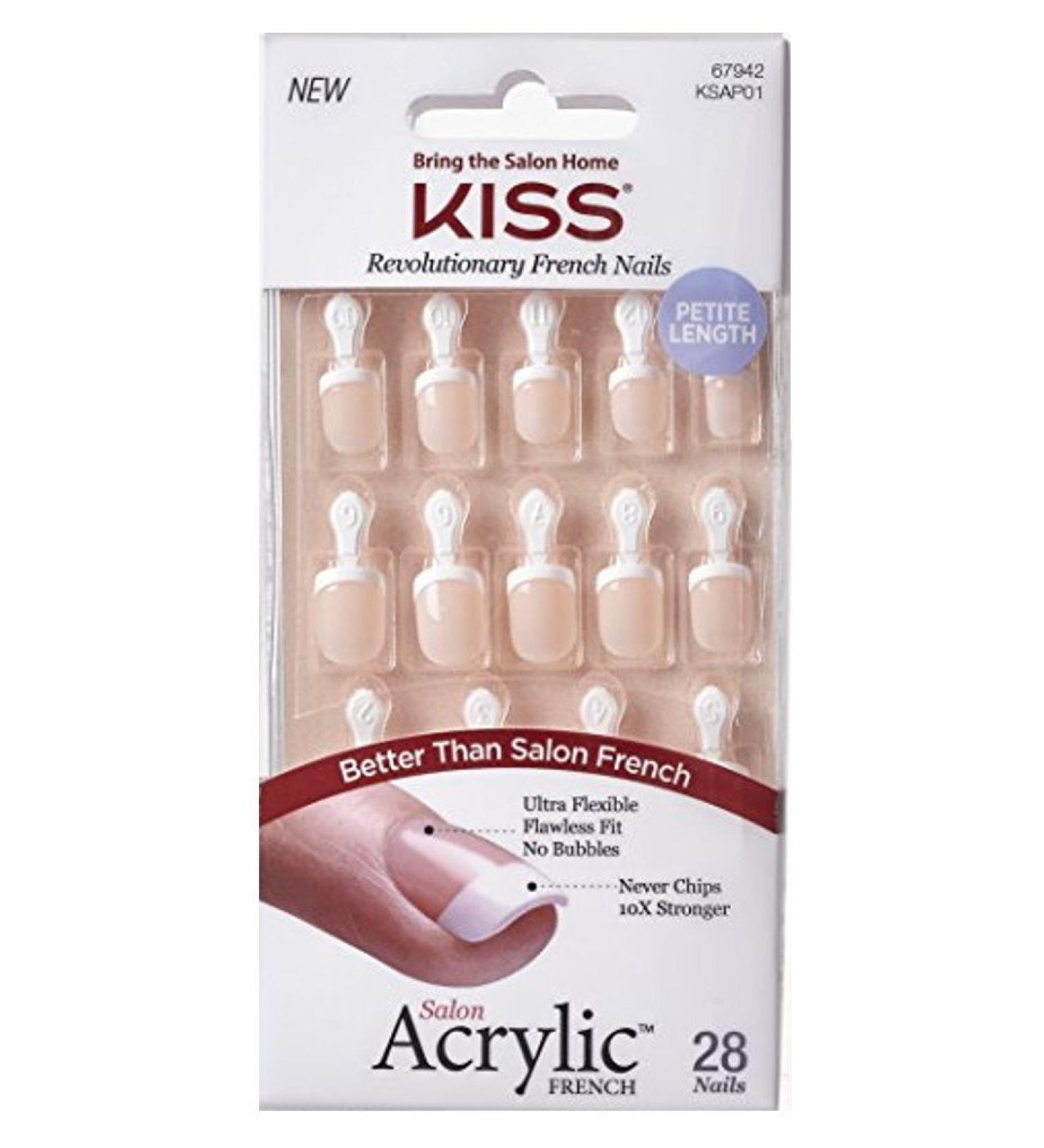 Kiss Salon Acrylic French Mill Crush Hour (3 Pack)