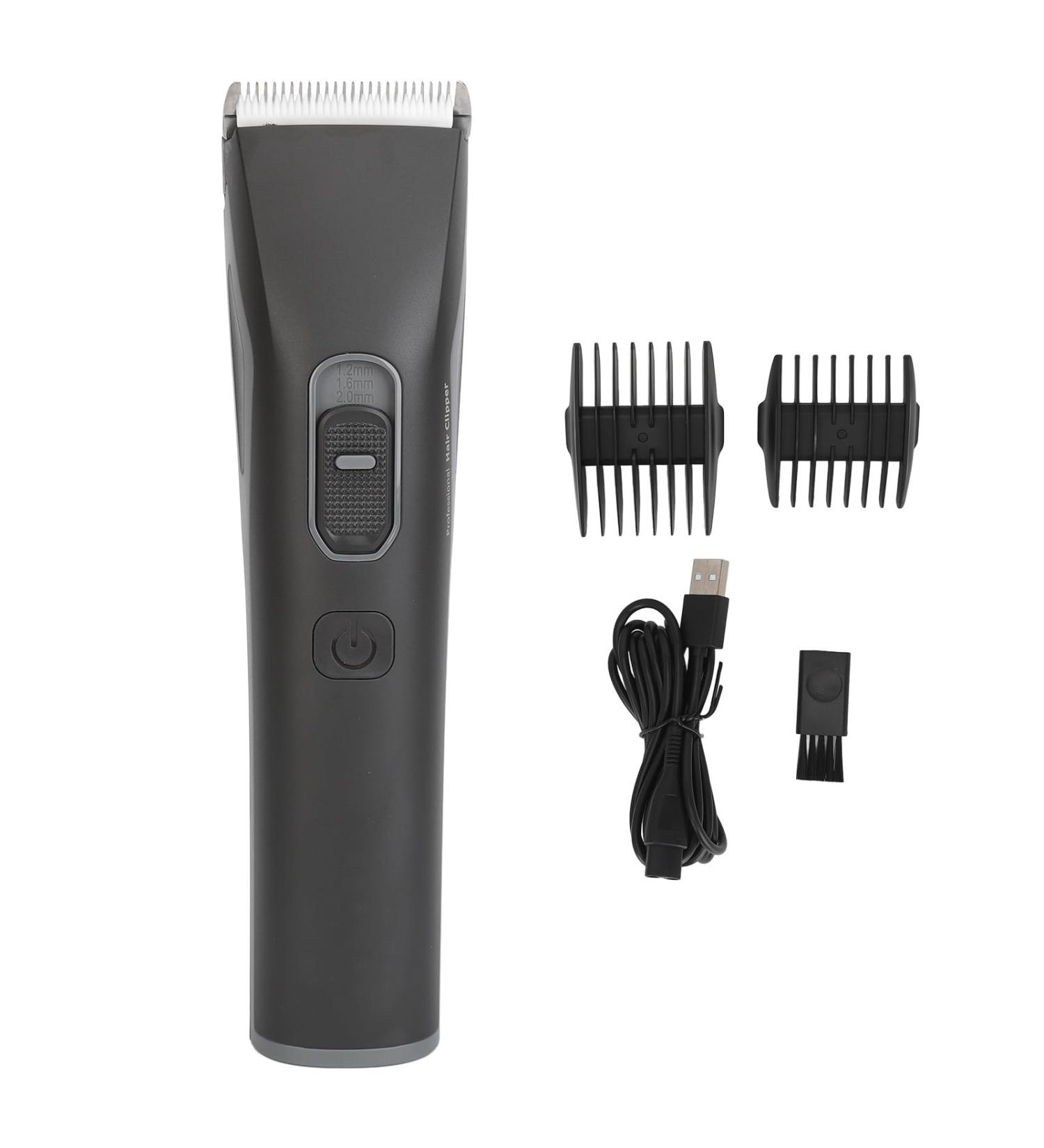Dekaim Electric Hair Trimmer for Men Rechargeable 4 Modes 7000RPM Low Noise Cordless Hair Clipper with 2 Guide Combs (Black) - Buy Online on GoSupps.com
