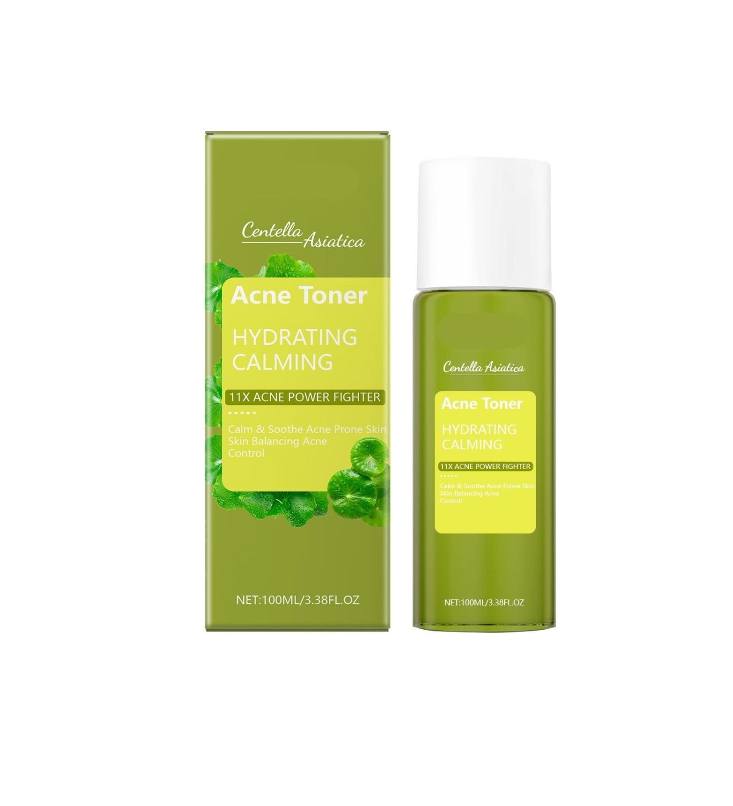 Facial Toner For Skin Care - Improves Elasticity Controls Oil Refreshes Deep Cleans Pores & Balances Sebum(2PCS) - Buy Online on GoSupps.com