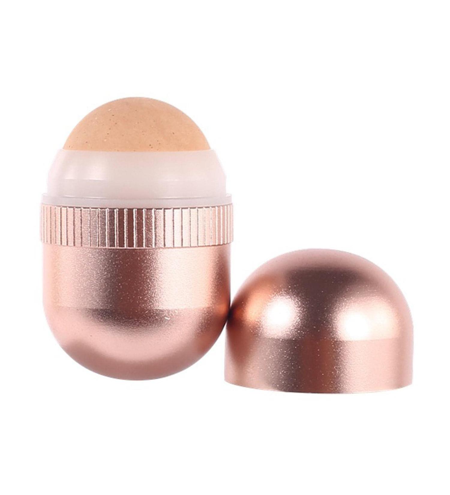Face Oil Control Tool Reusable Facial Skincare Tool Oil-Absorbing Volcanic Stone Face Roller Smoother Easier Facial Excess Oil Blotting Tool Ball Design Long Service Life for Home Travel Goforwealth - Buy Online on GoSupps.com