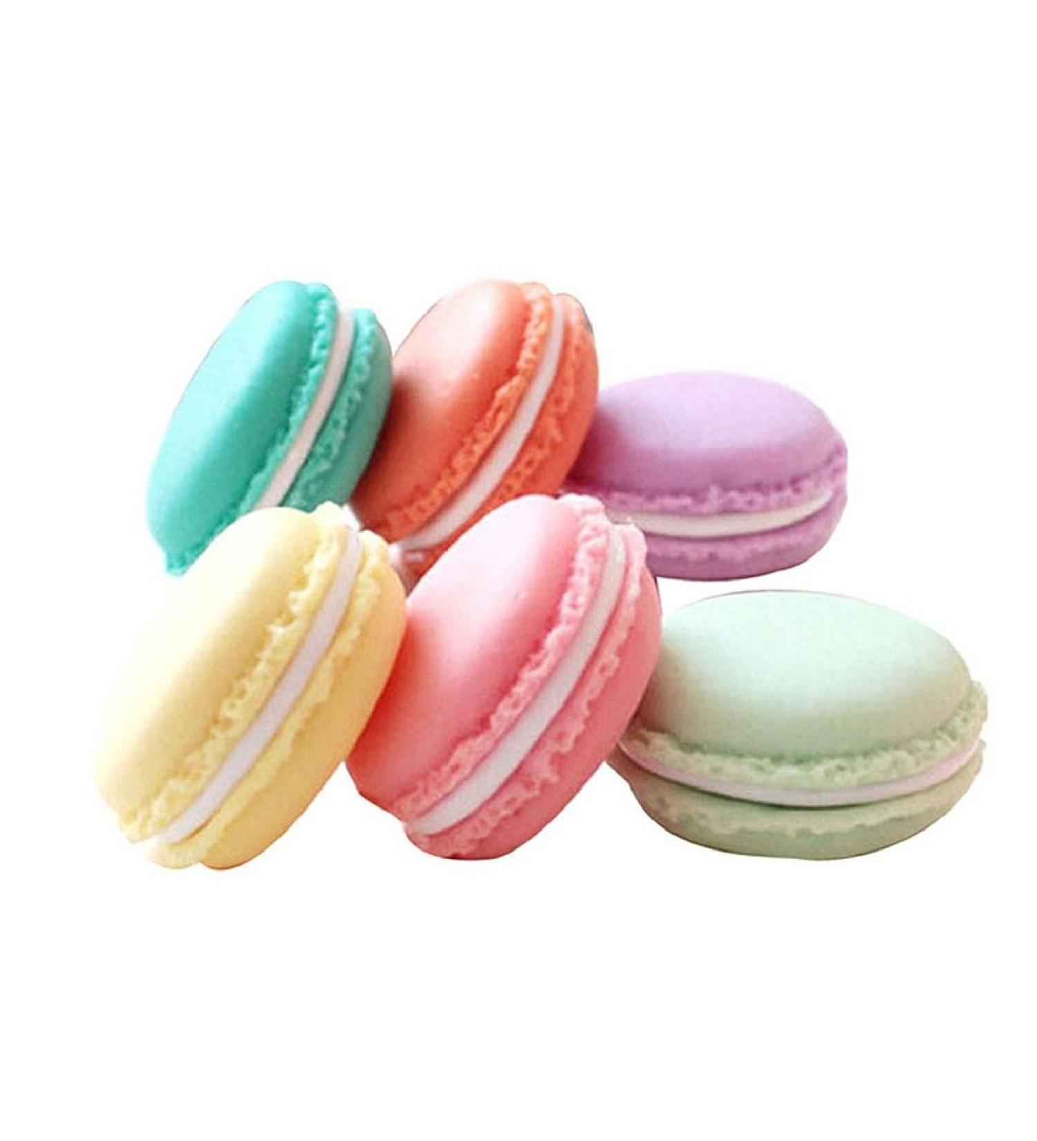SECOWEL 12 Mini Cute Colorful Macaron Jars - Headphone Earrings SD Card & Cosmetic Storage Organizer - Buy Online on GoSupps.com