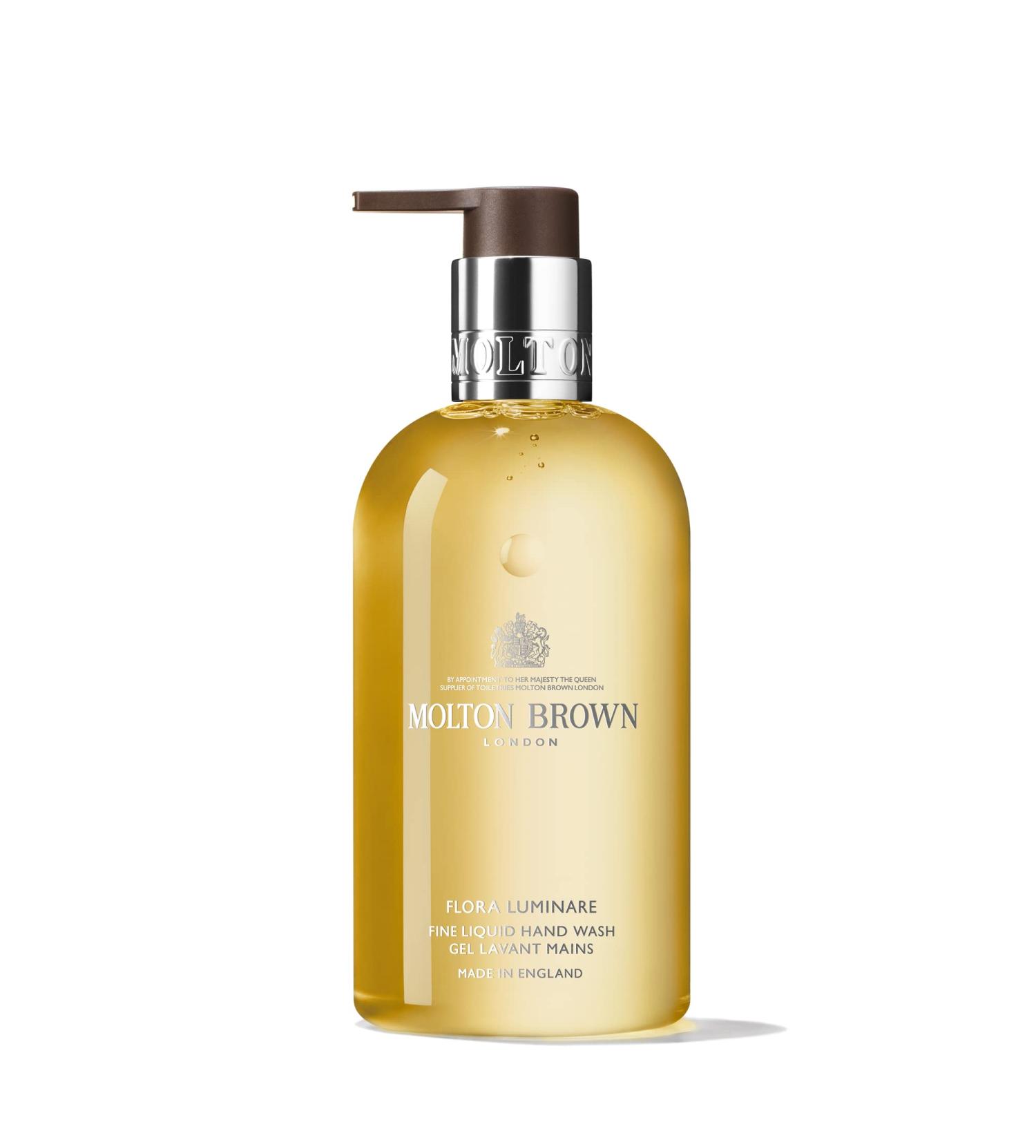 Molton Brown Flora Luminare Hand Wash 300ml - Luxurious Fine Liquid Soap - Buy Online on GoSupps.com