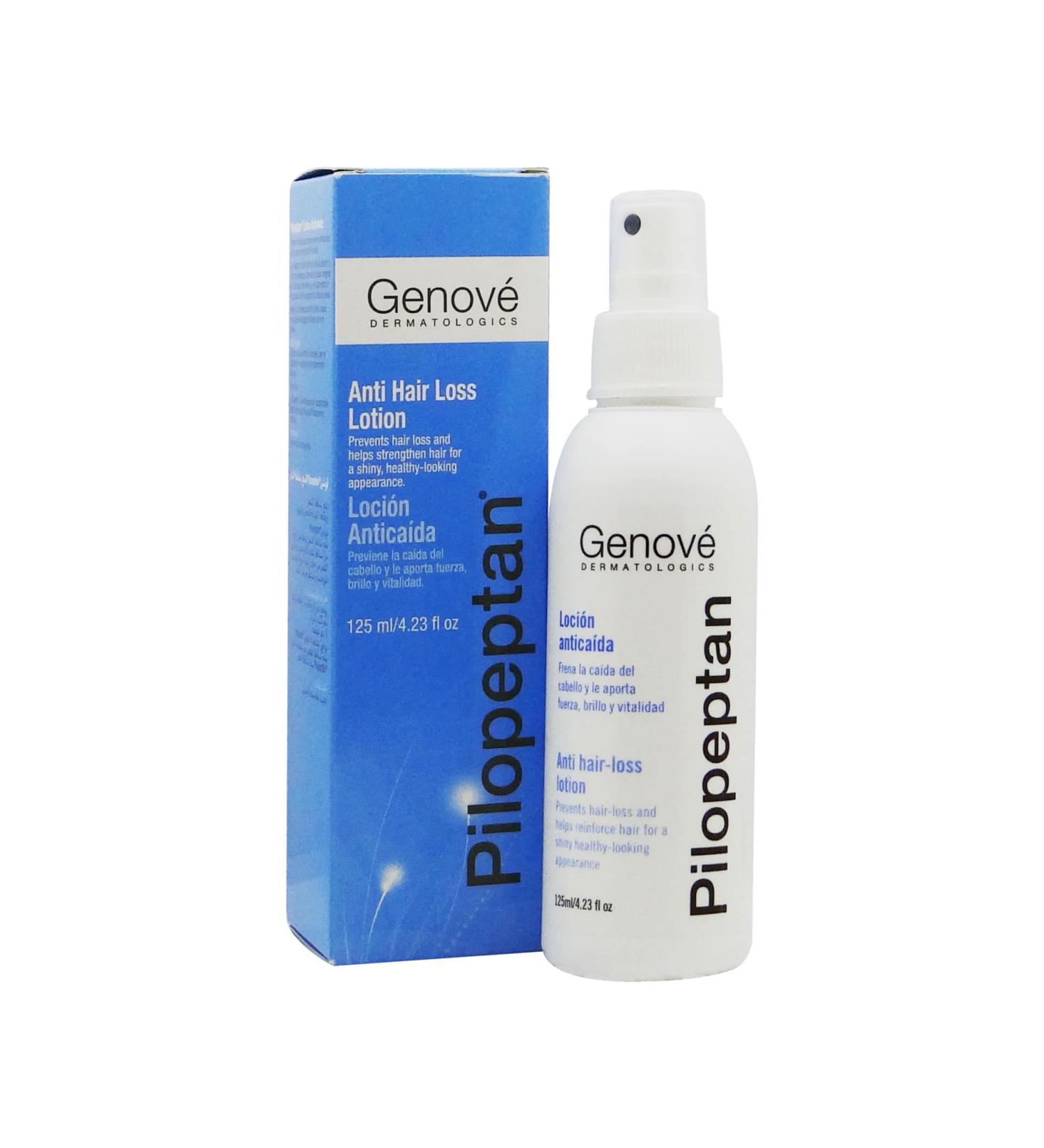 Genov Pilopeptan Hair Loss Lotion 125ml - Effective Hair Regrowth Treatment from Spain - Buy Online on GoSupps.com