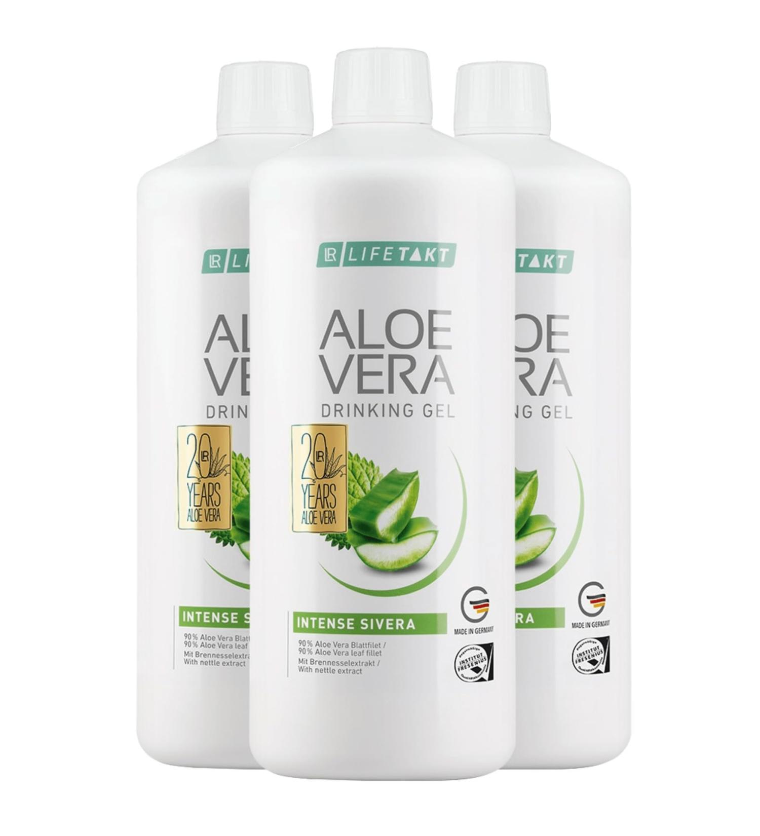 LR Set of 3 gels with aloe vera Sivera