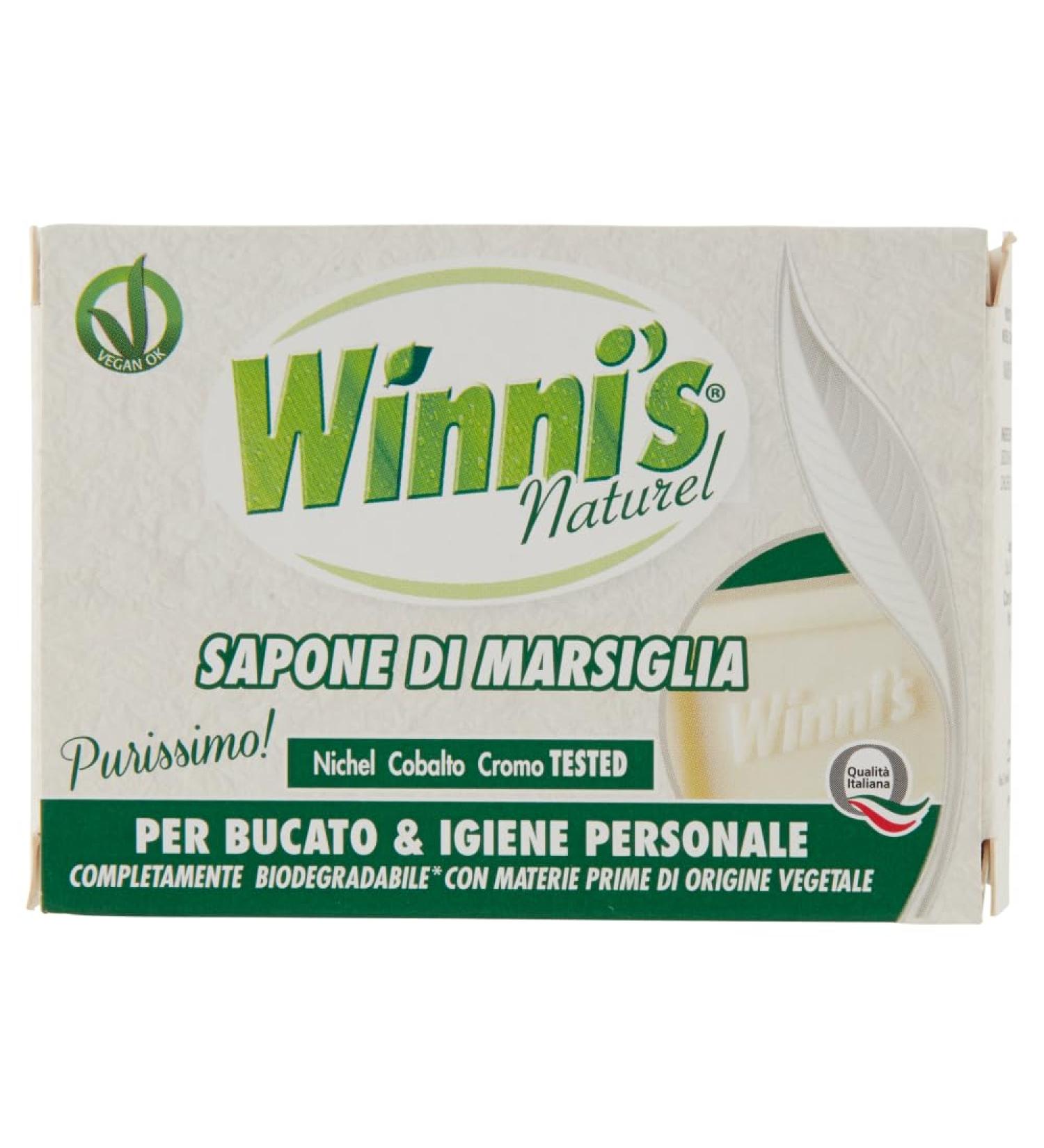 Winni's Marseille Soap for Laundry and Personal Hygiene 250 g + Italian Gourmet Polpa 400 g Pack of 12 - Buy Online on GoSupps.com