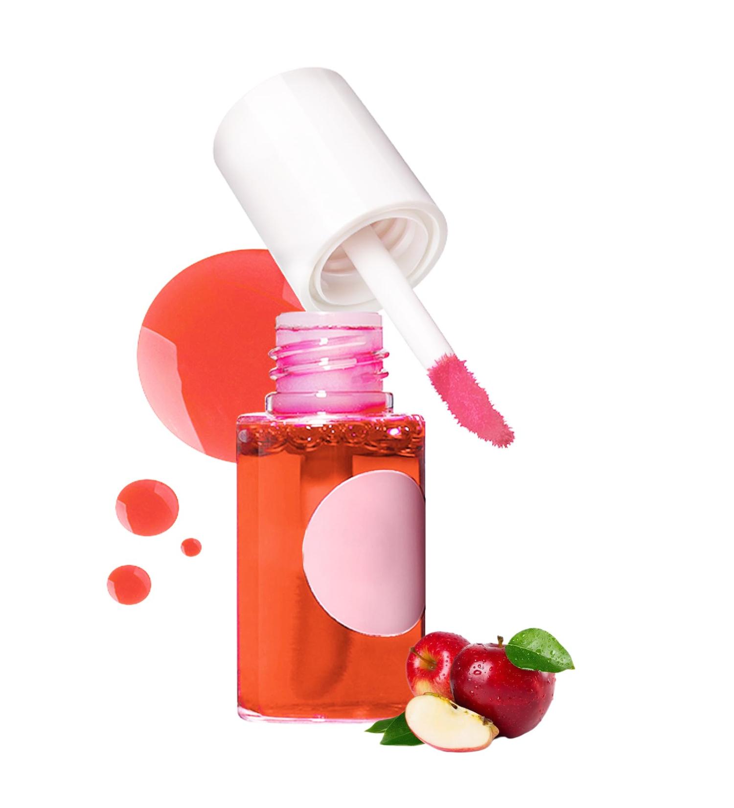 Erinde Lip Tint Stain Mini Pink Cheek Stain Water Tint, Cute #01 APPLE, Korean Makeup, Moisturizing & Non-sticky Finish - Buy Online on GoSupps.com