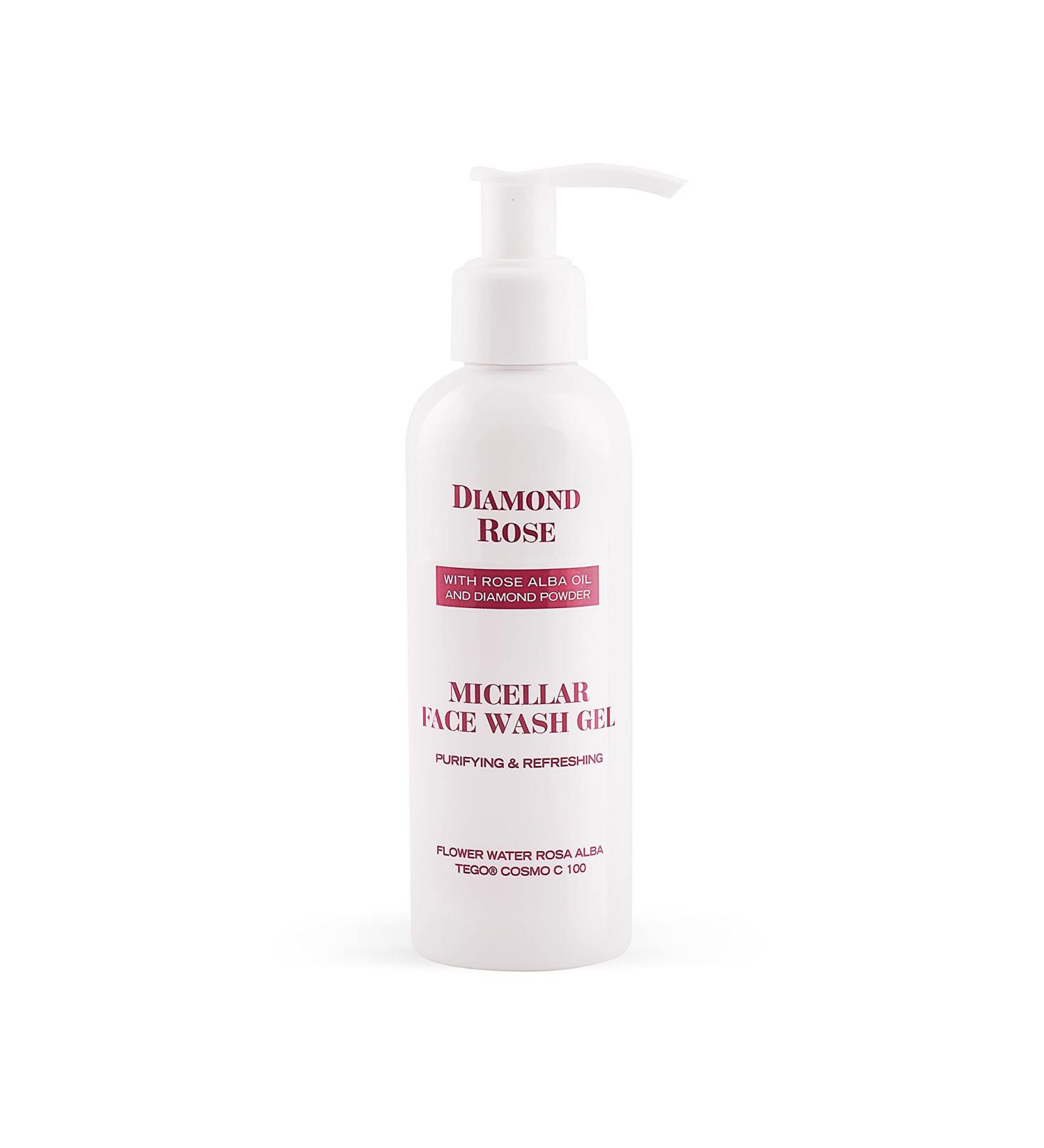 Micellar face wash gel Diamond Rose 150ml