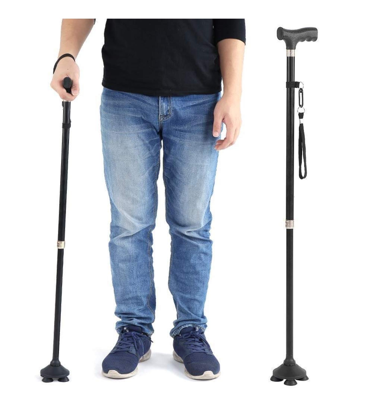 Folding Cane Height Adjustable Foldable Walking Crutches Journey - Buy Online on GoSupps.com