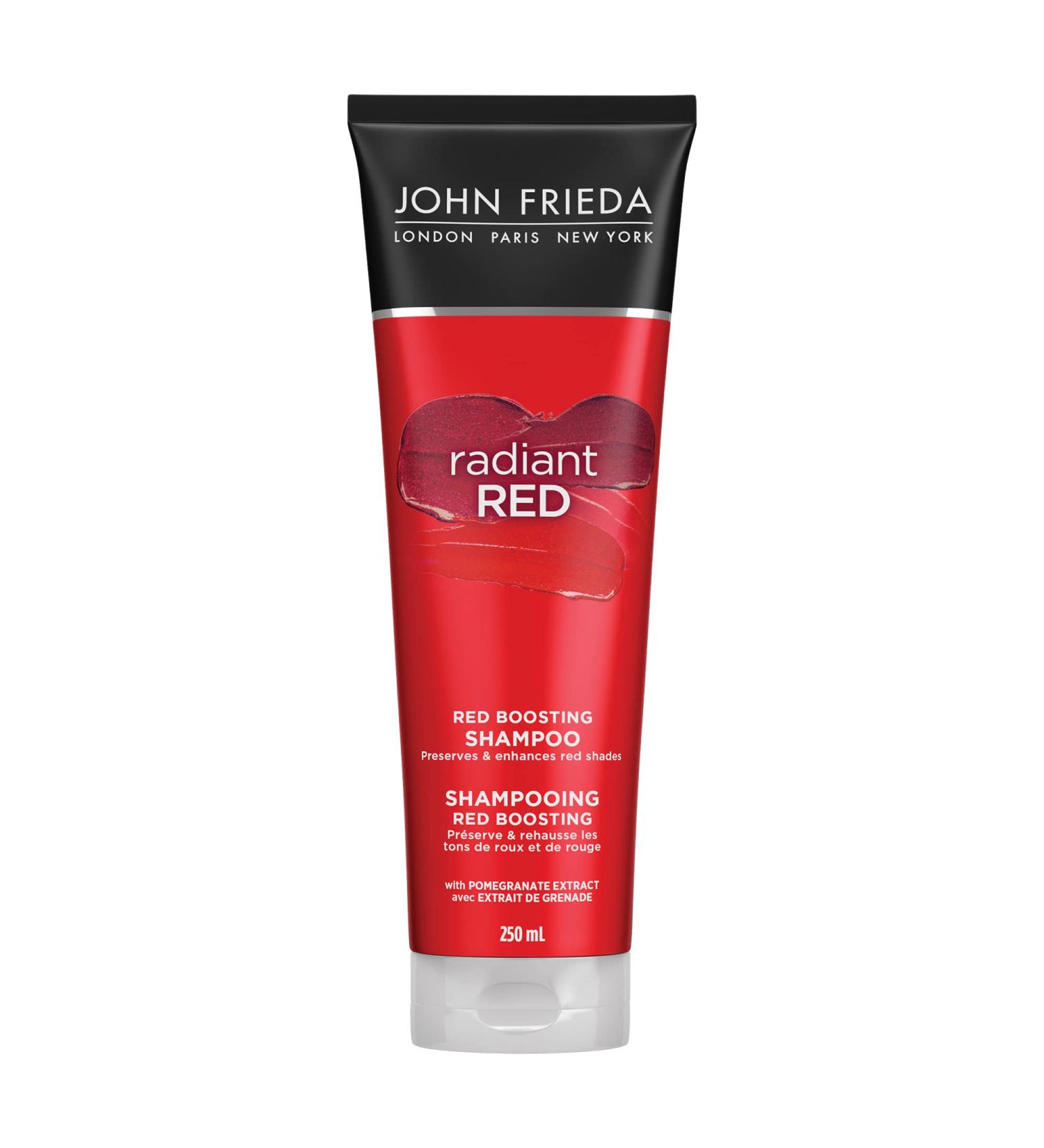 John Frieda Radiant Red Red Boosting Shampoo for Preserving and Protecting Red Hair (250 mL) - Buy Online on GoSupps.com